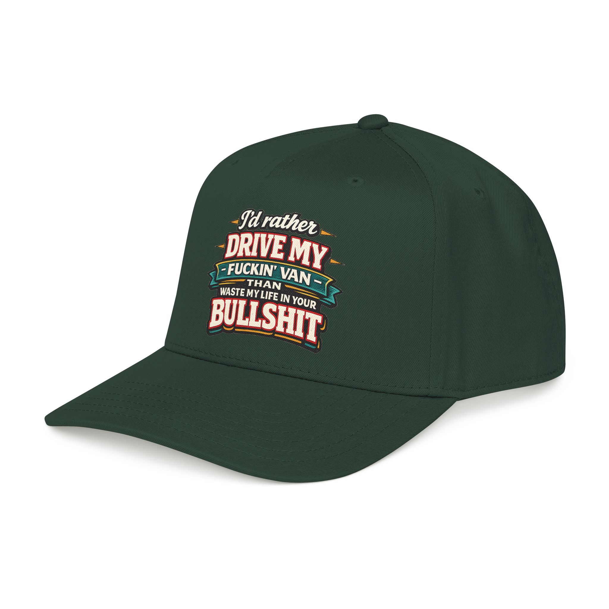 Baseball Cap - "I´d Rather Drive My Fucking Van" Design F**K-Line