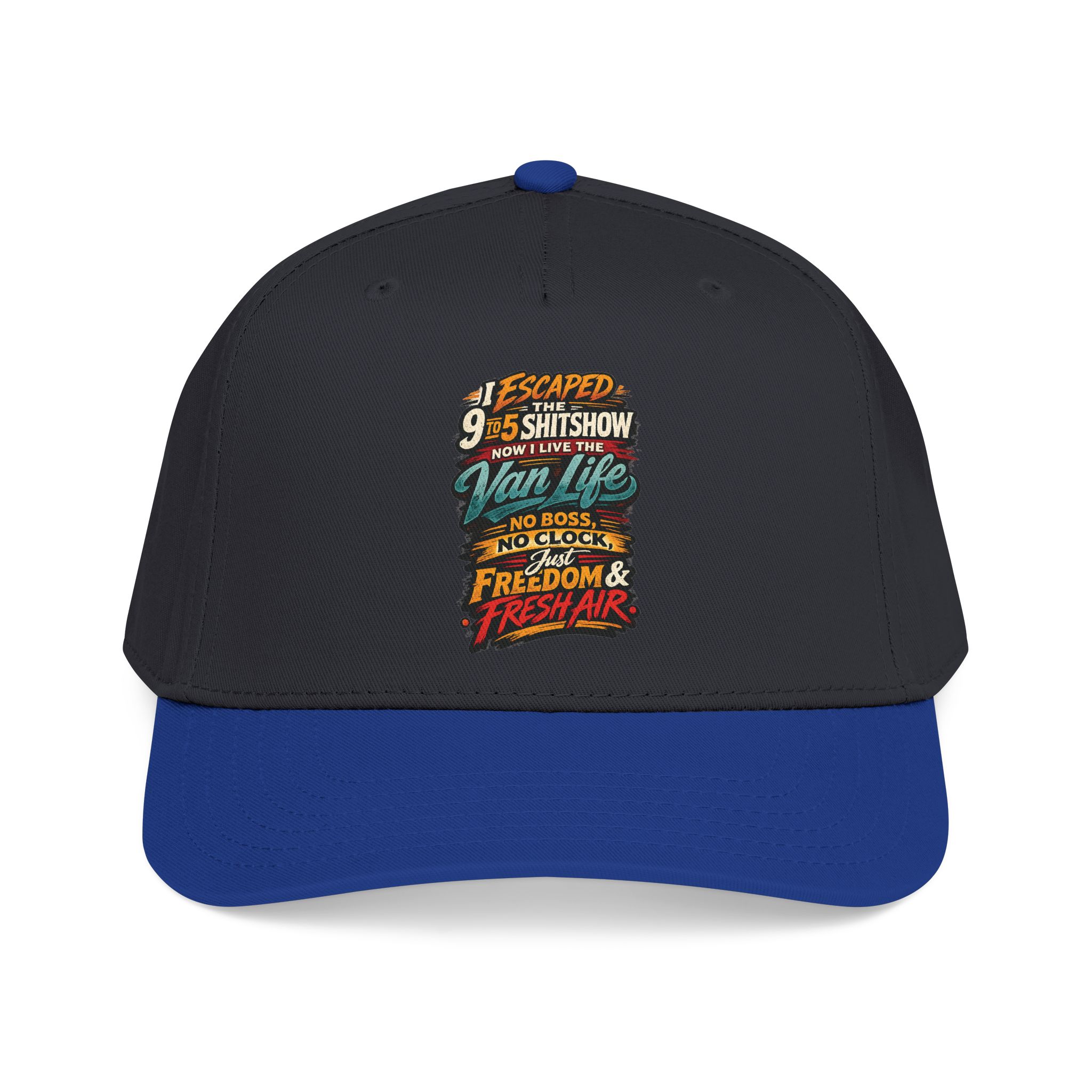Baseball Cap - "I Escaped The 9 To 5" Design F**K-Line