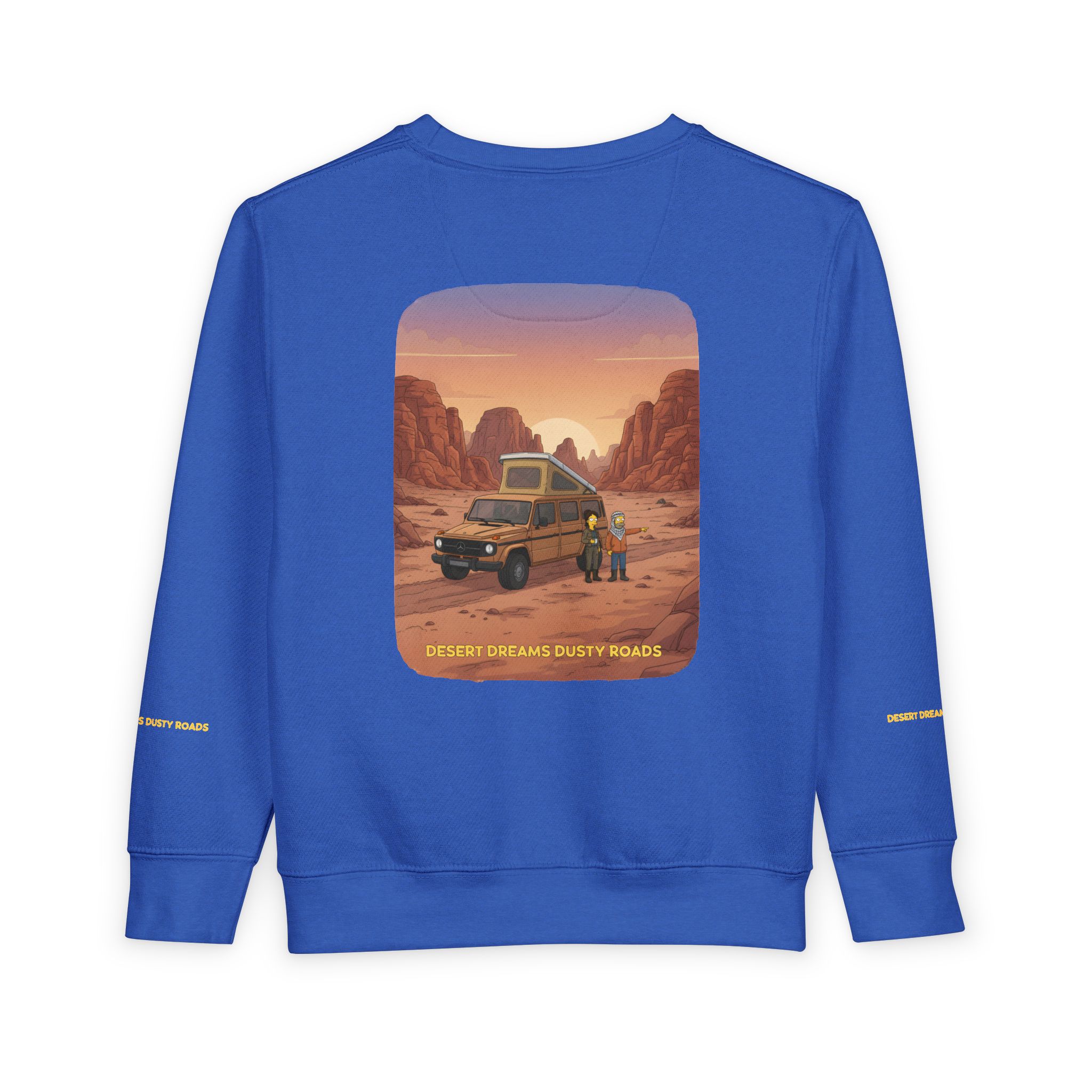Toddler Sweatshirt - "Desert Dreams Dusty Roads" (Design Sitcom-Line)