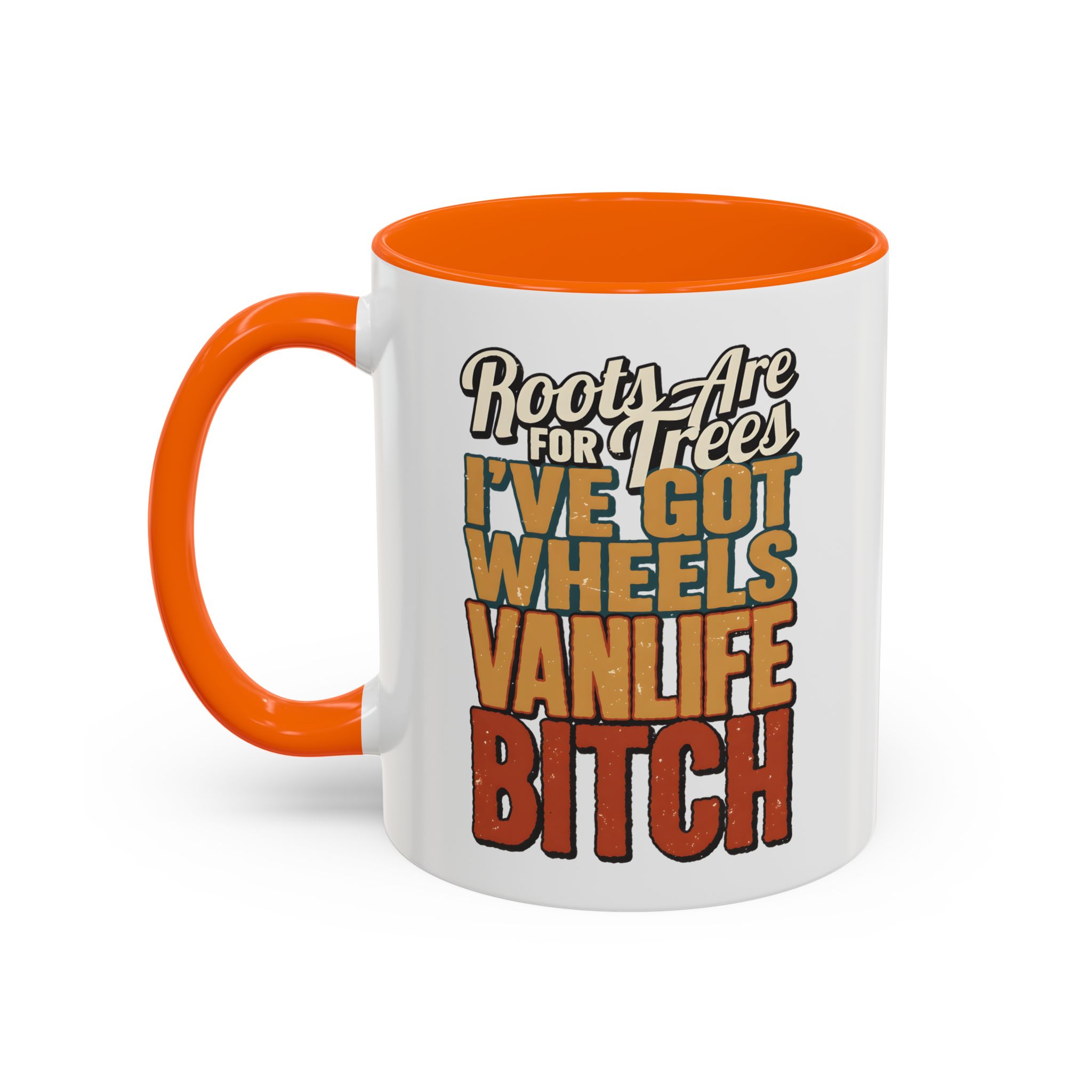 16231664972489056502_2048.jpeg Accent Coffee Mug (11, 15oz) — "Roots Are For Trees" Design F**K-Line