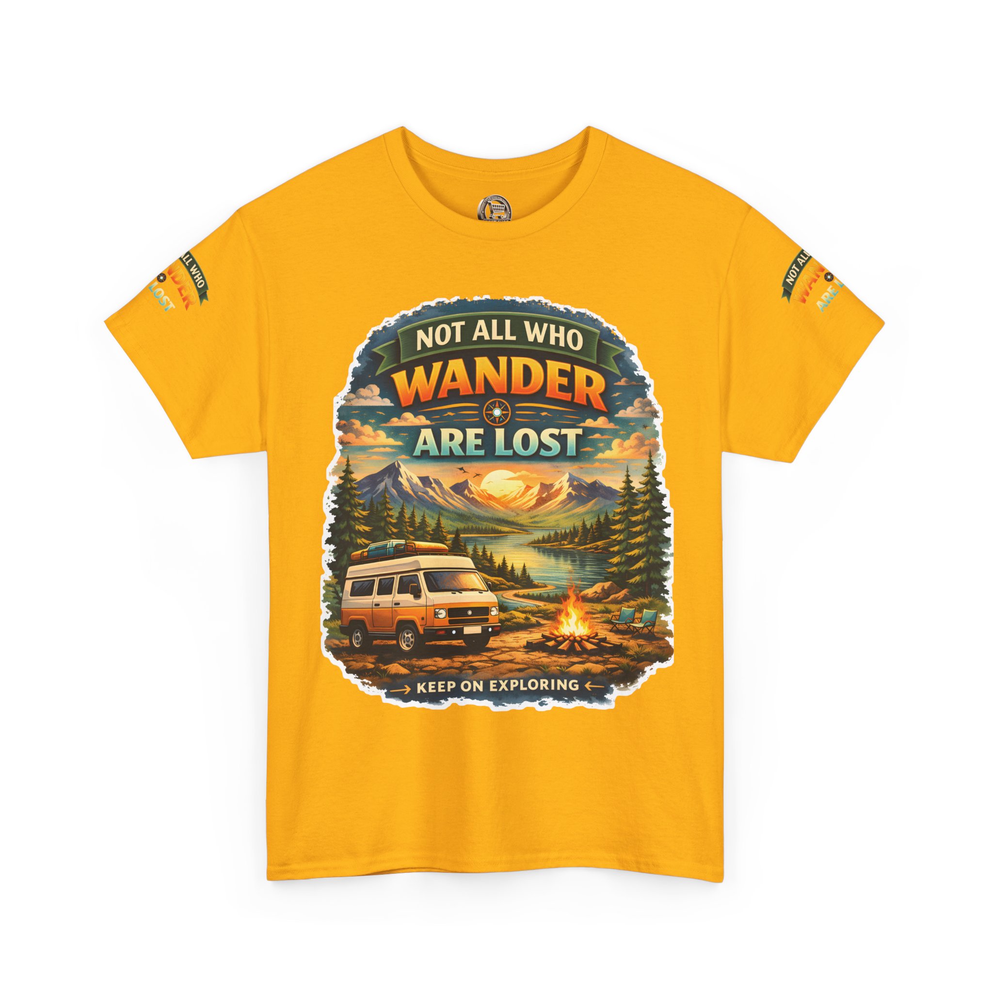 1624367052587184457_2048.jpeg Unisex Heavy Cotton Tee — "Not All Who Wander Are Lost" Design Scenic-Line