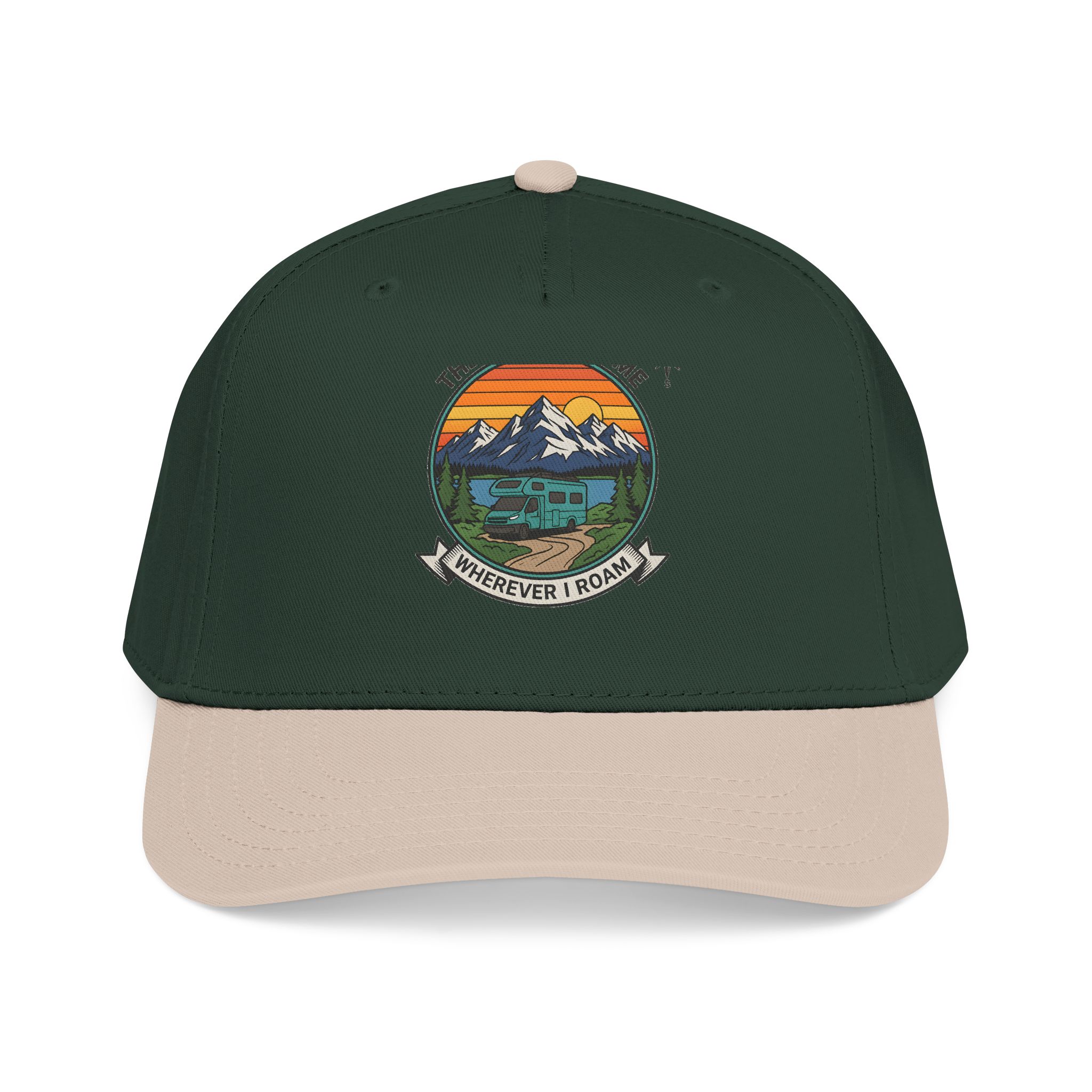 Baseball Cap — "The Road Is Home, Wherever I Roam"