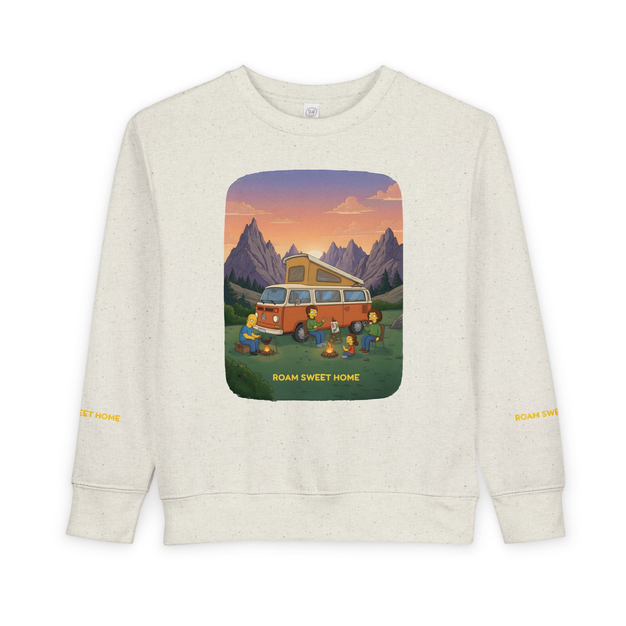 Toddler Sweatshirt - "Roam Sweet Home" (Design Sitcom-Line)