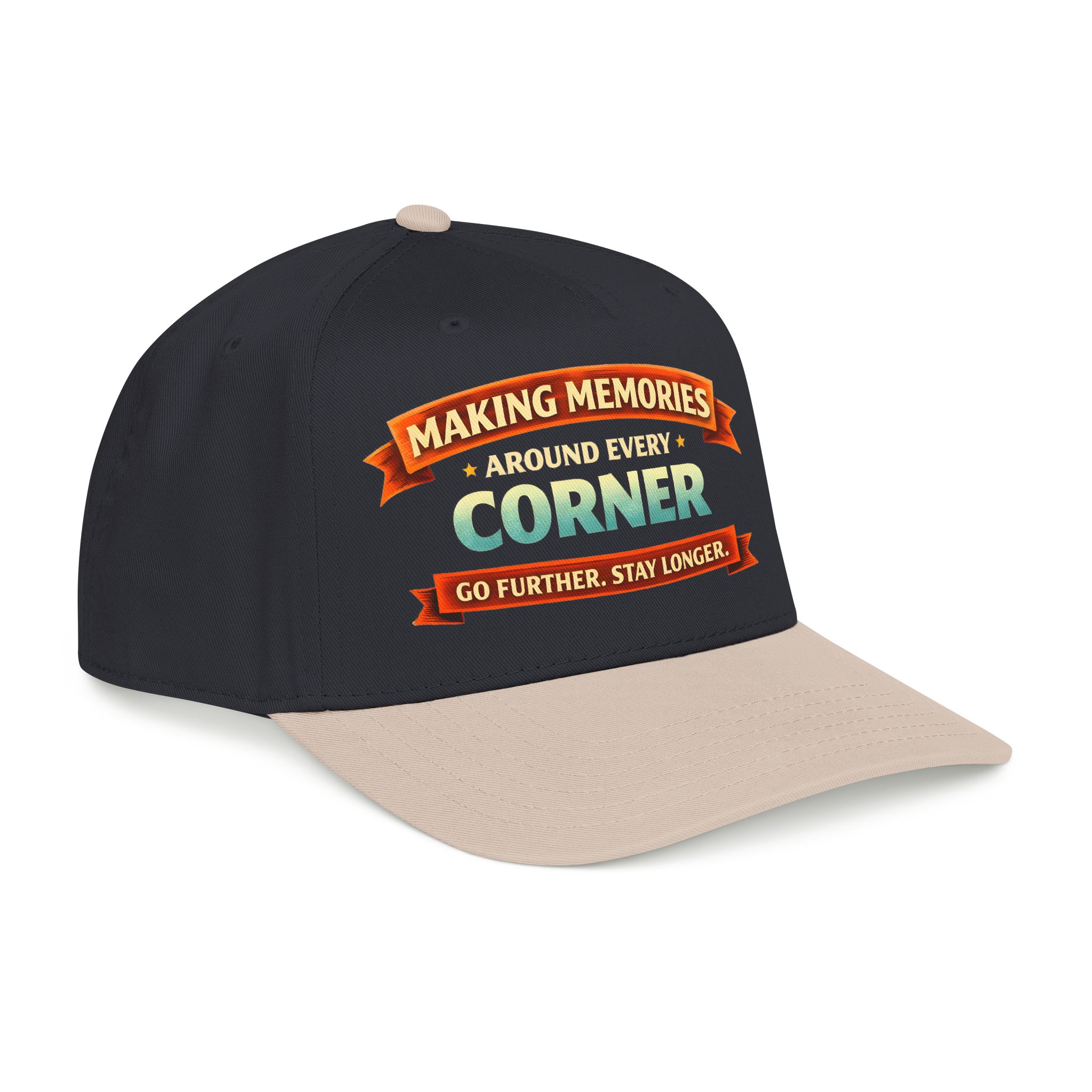 Baseball Cap - "Making Memories Around Every Corner" Design Scenic-Line