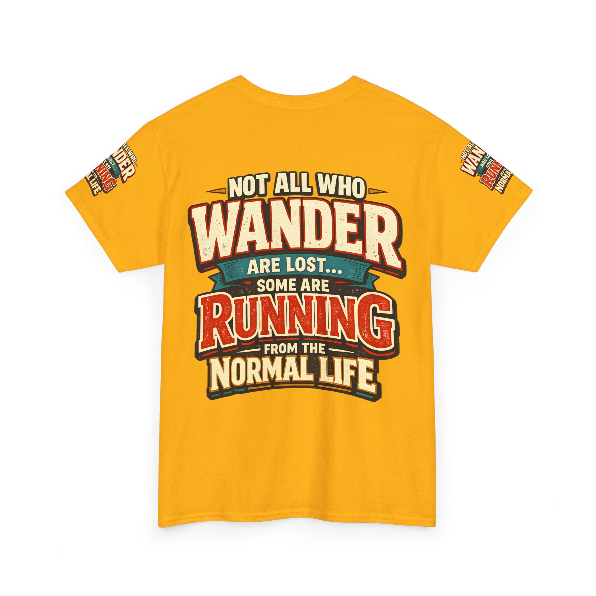 16253474702574993135_2048.jpeg Unisex Heavy Cotton Tee — "Not All Who Wander Are Lost" Design F**K-Line