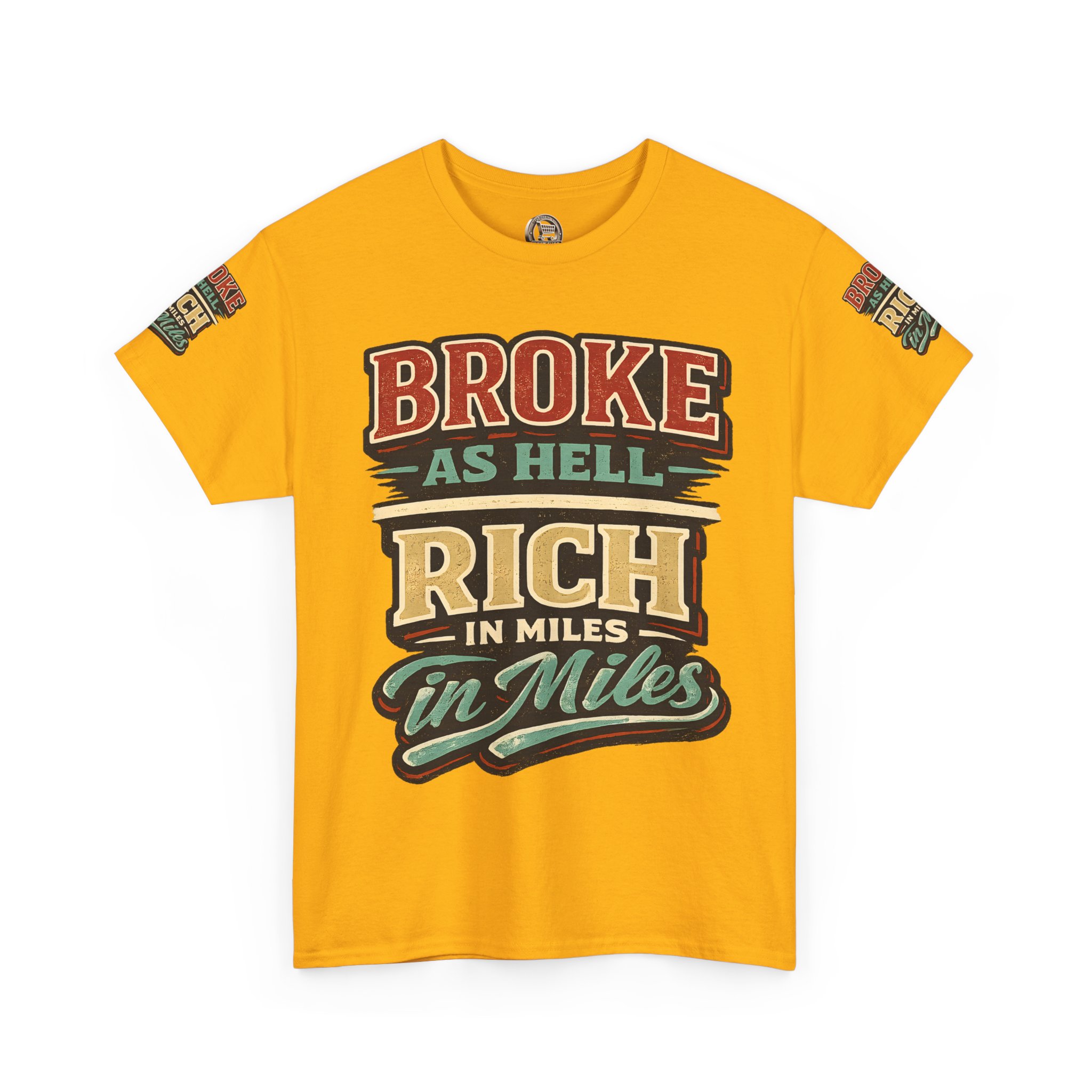 16264432287131085077_2048.jpeg Unisex Heavy Cotton Tee — "Broke As Hell" Design F**K-Line