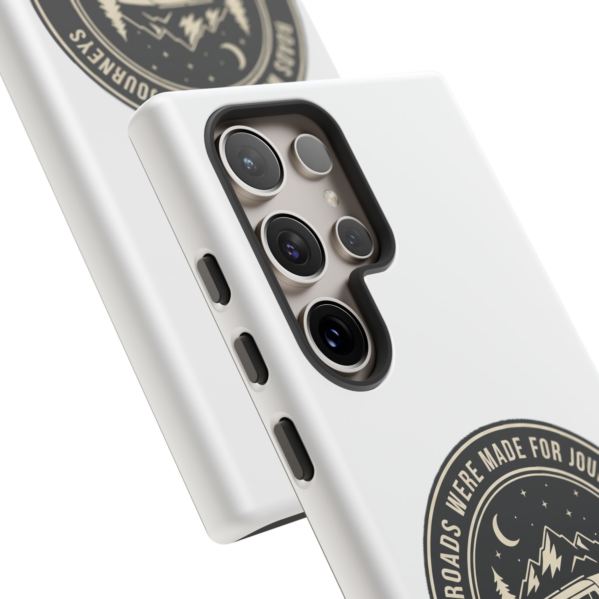 Phone Case — "ROAD WHERE MADE FOR JOURNEYS-NOT DESTINATIONS" Camper Van Design