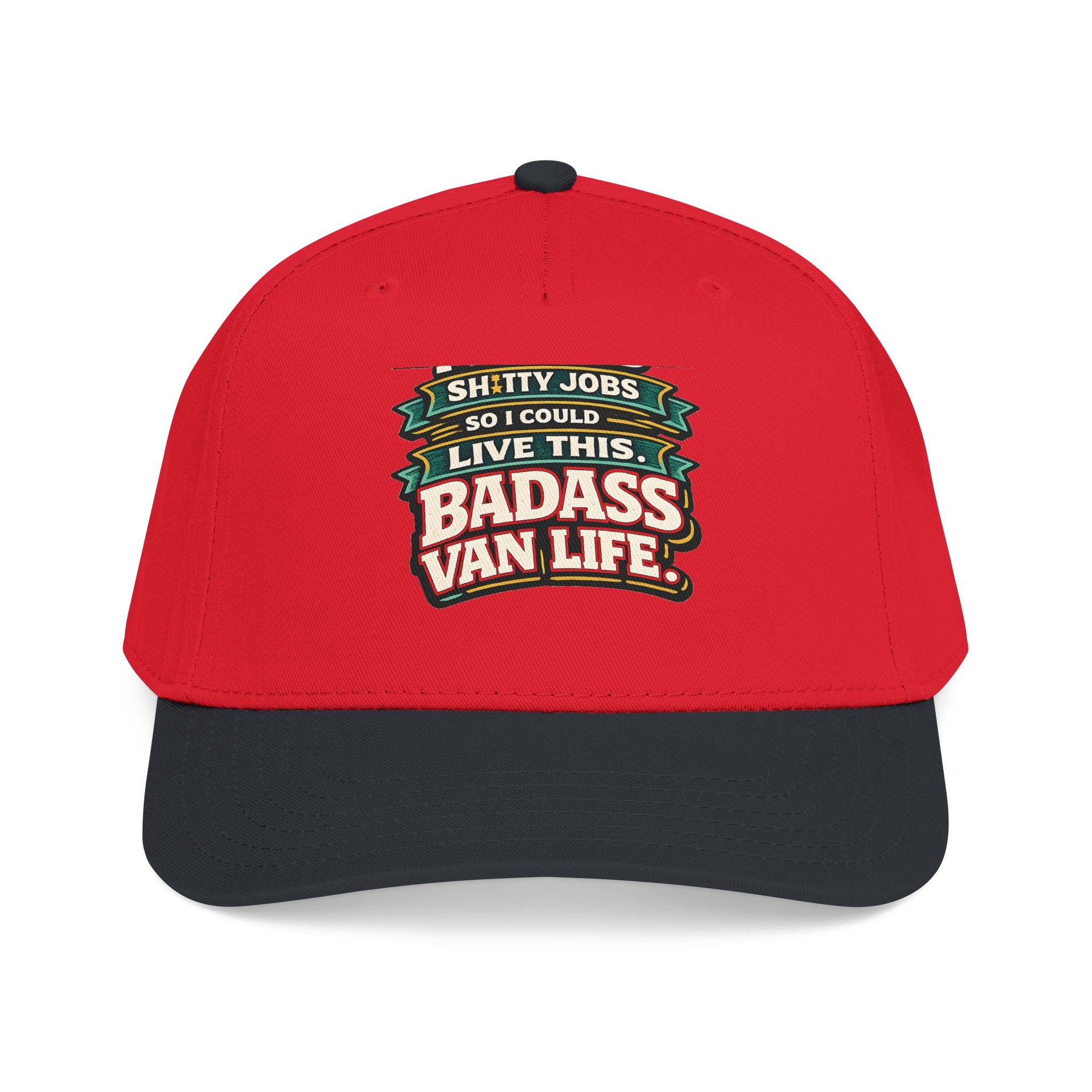 Baseball Cap - "I Worked Shitty Jobs" Design F**K-Line