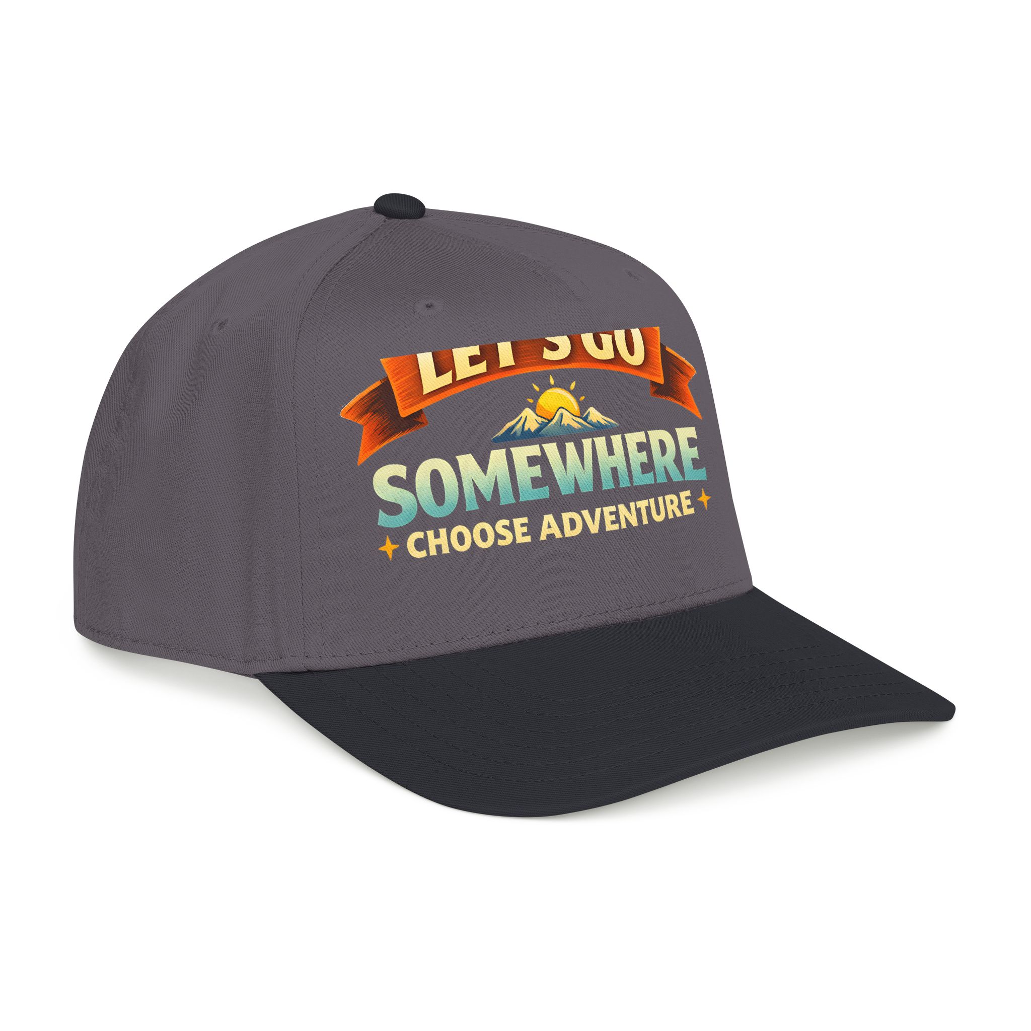 16285841815926272505_2048.jpeg Baseball Cap - "Lets Go Somewhere" Design Scenic-Line