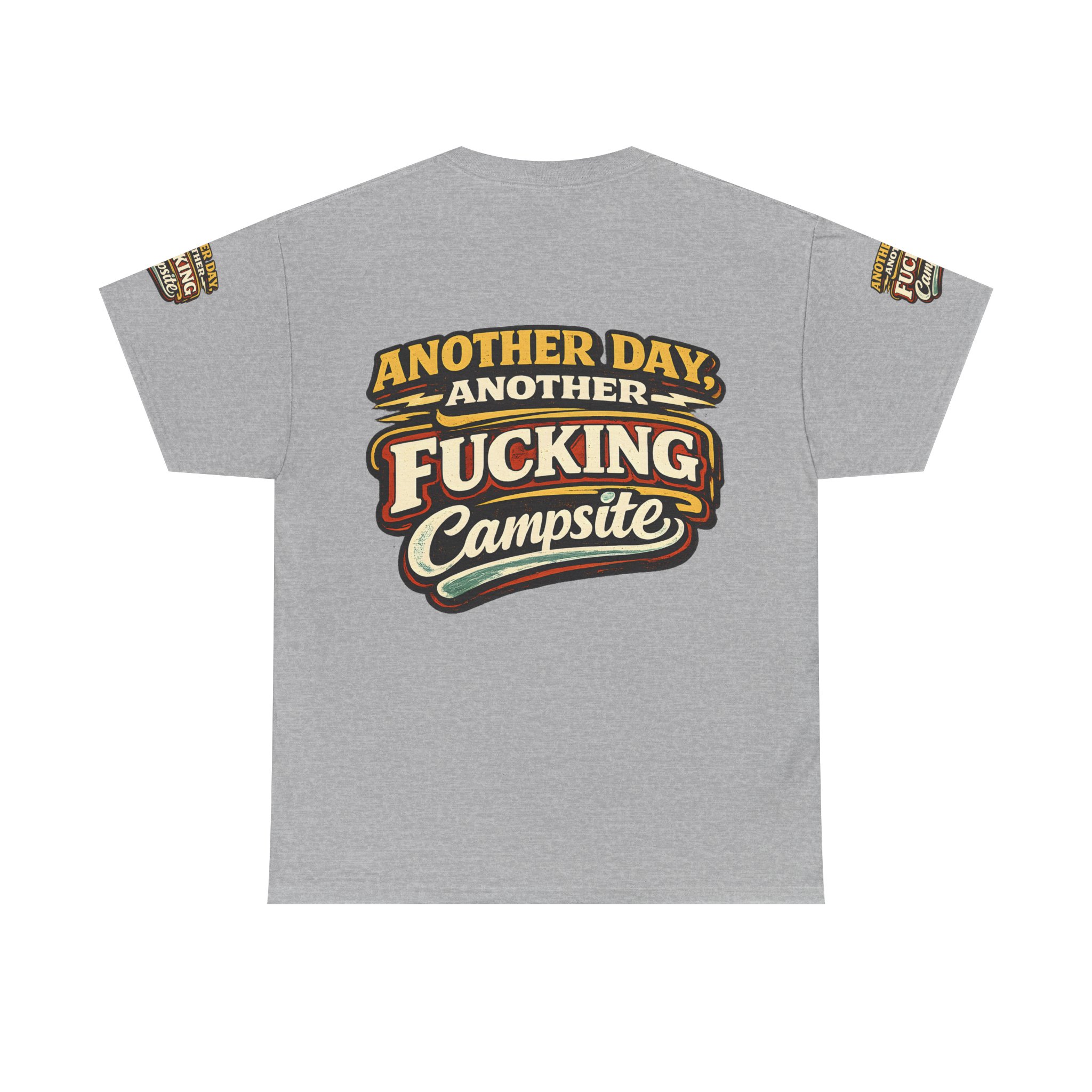 Unisex Heavy Cotton Tee — "Another Day" Design F**K-Line