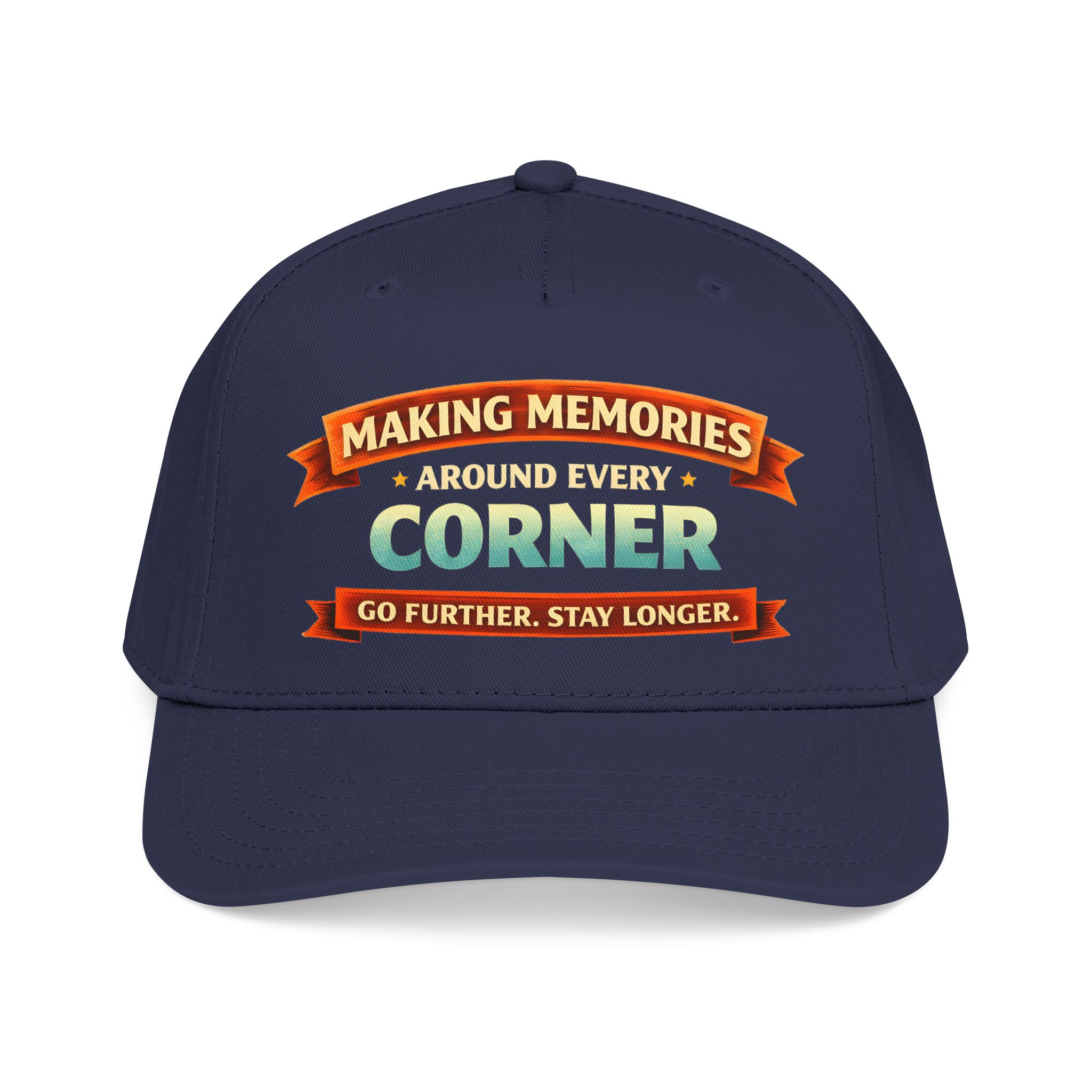 Baseball Cap - "Making Memories Around Every Corner" Design Scenic-Line