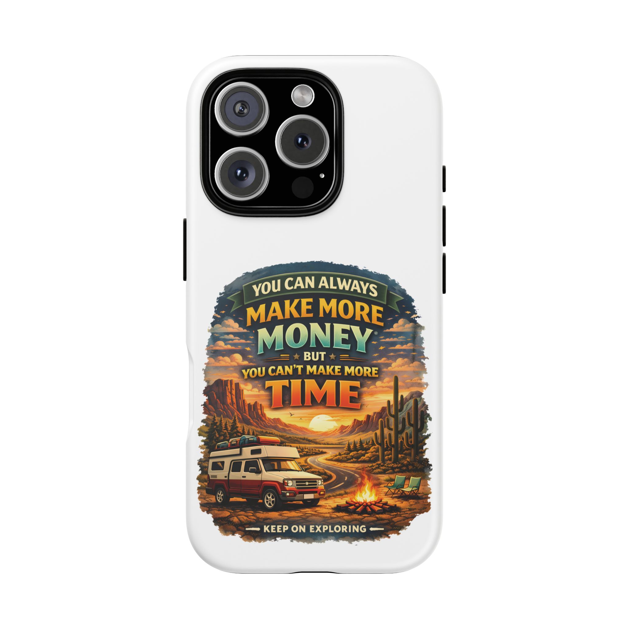 Phone Case — "You Can Always Make Money" (Design Scenic-Line)