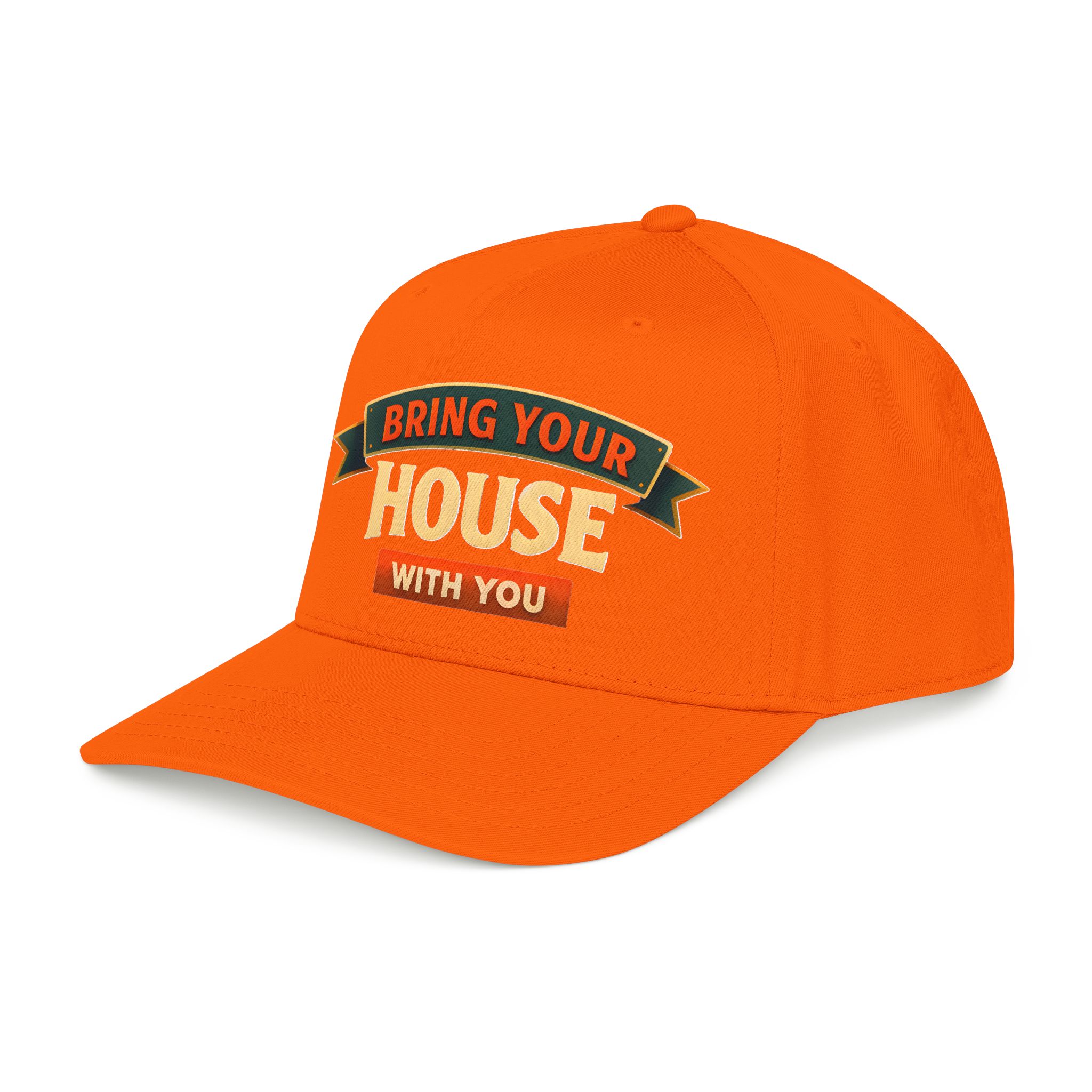 Baseball Cap - "Bring Your House With You" Design Scenic-Line