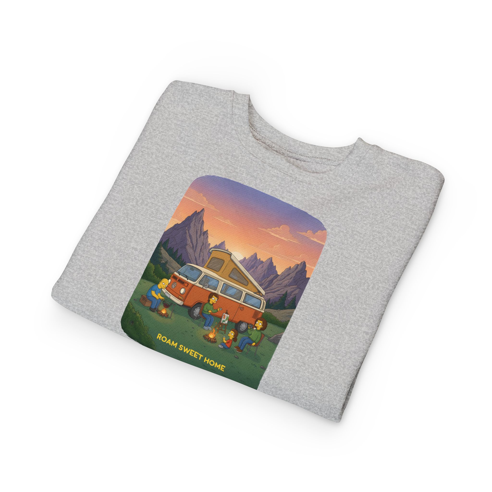Toddler Sweatshirt - "Roam Sweet Home" (Design Sitcom-Line)