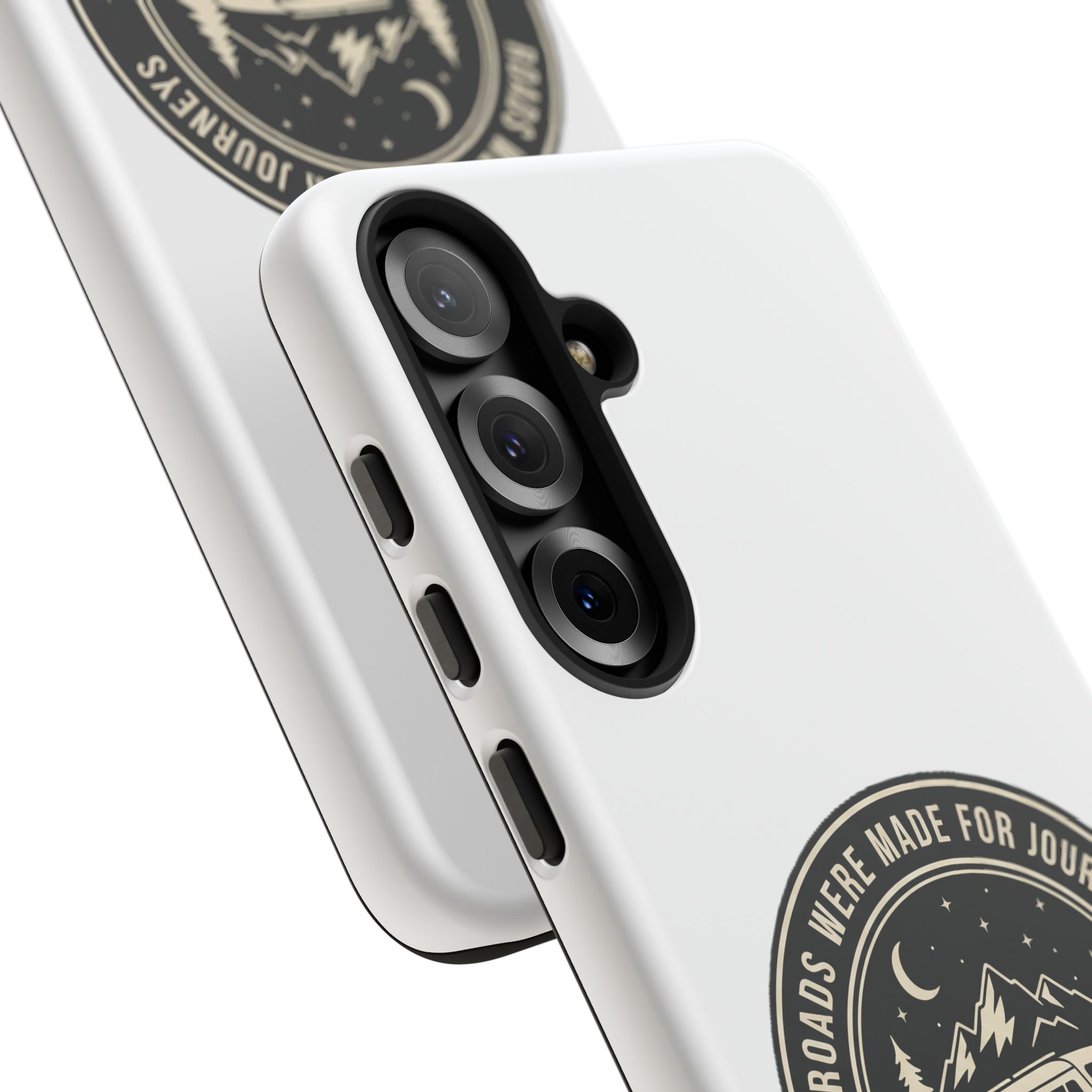 Phone Case — "ROAD WHERE MADE FOR JOURNEYS-NOT DESTINATIONS" Camper Van Design