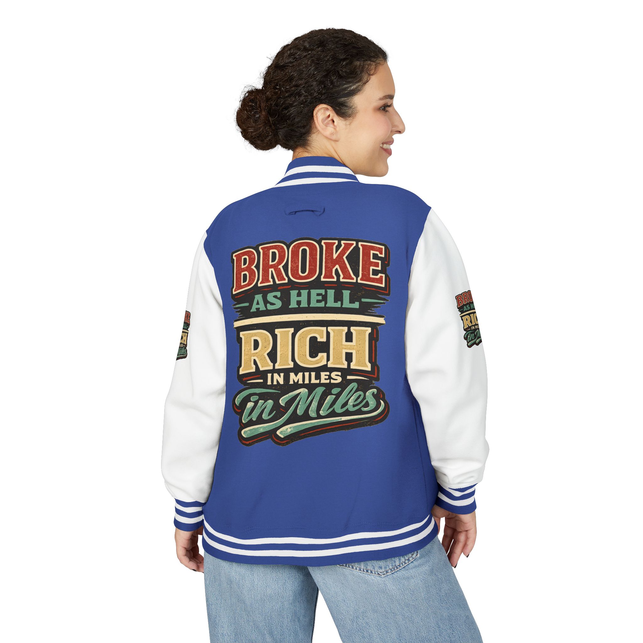 16354111502006067422_2048-1.jpeg Unisex Heavyweight Letterman Jacket — "Broke As Hell" Design F**K-Line