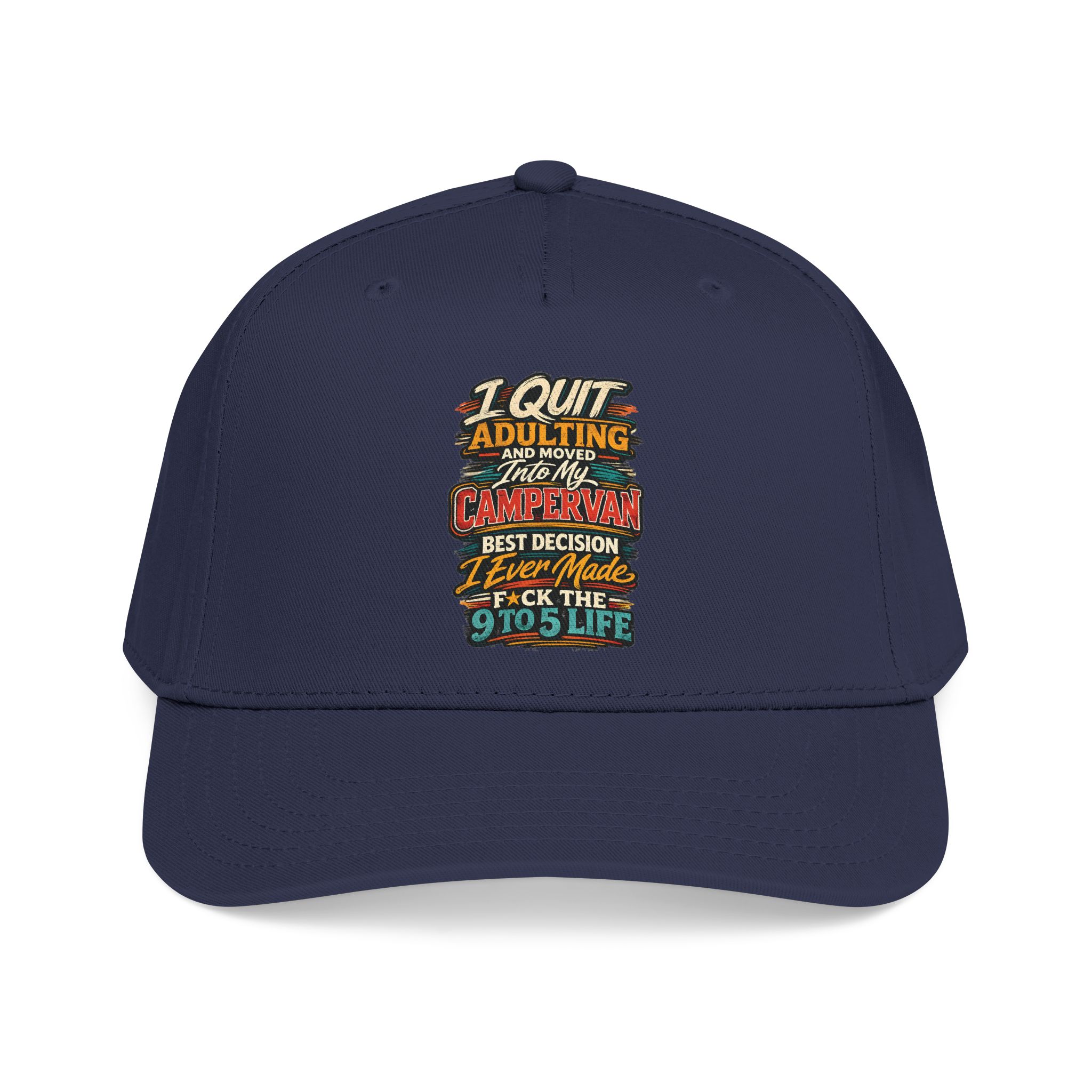 16362224343669264214_2048-3.jpeg Baseball Cap - "I Quit Adulting" Design F**K-Line