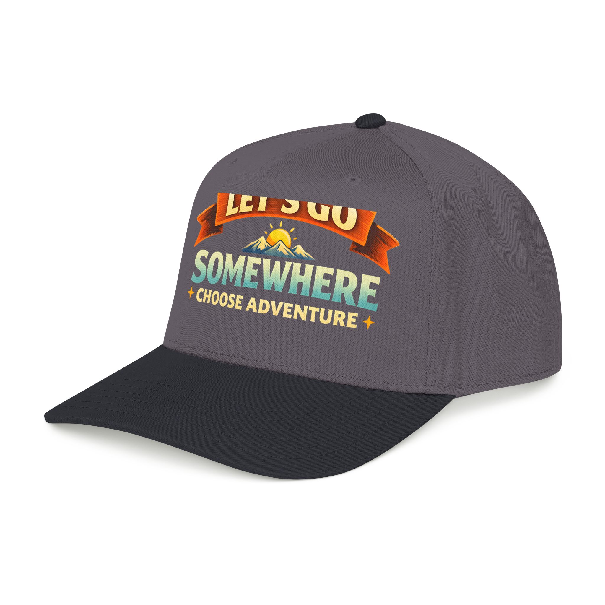 16367351288119217805_2048.jpeg Baseball Cap - "Lets Go Somewhere" Design Scenic-Line