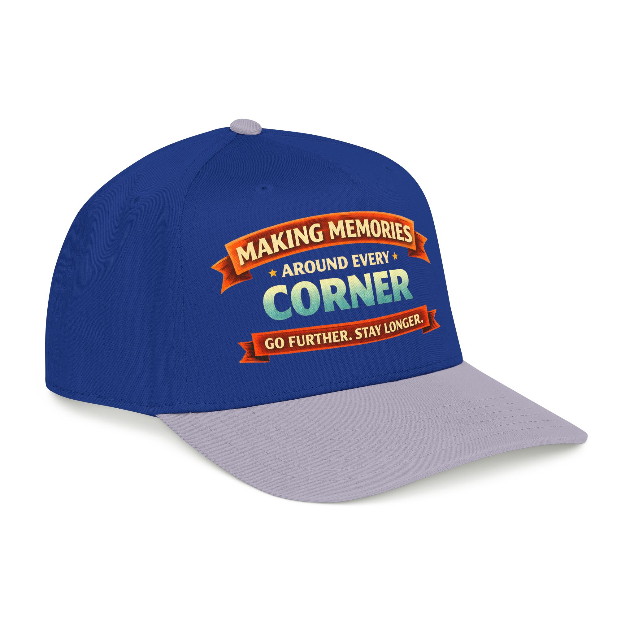 Baseball Cap - "Making Memories Around Every Corner" Design Scenic-Line