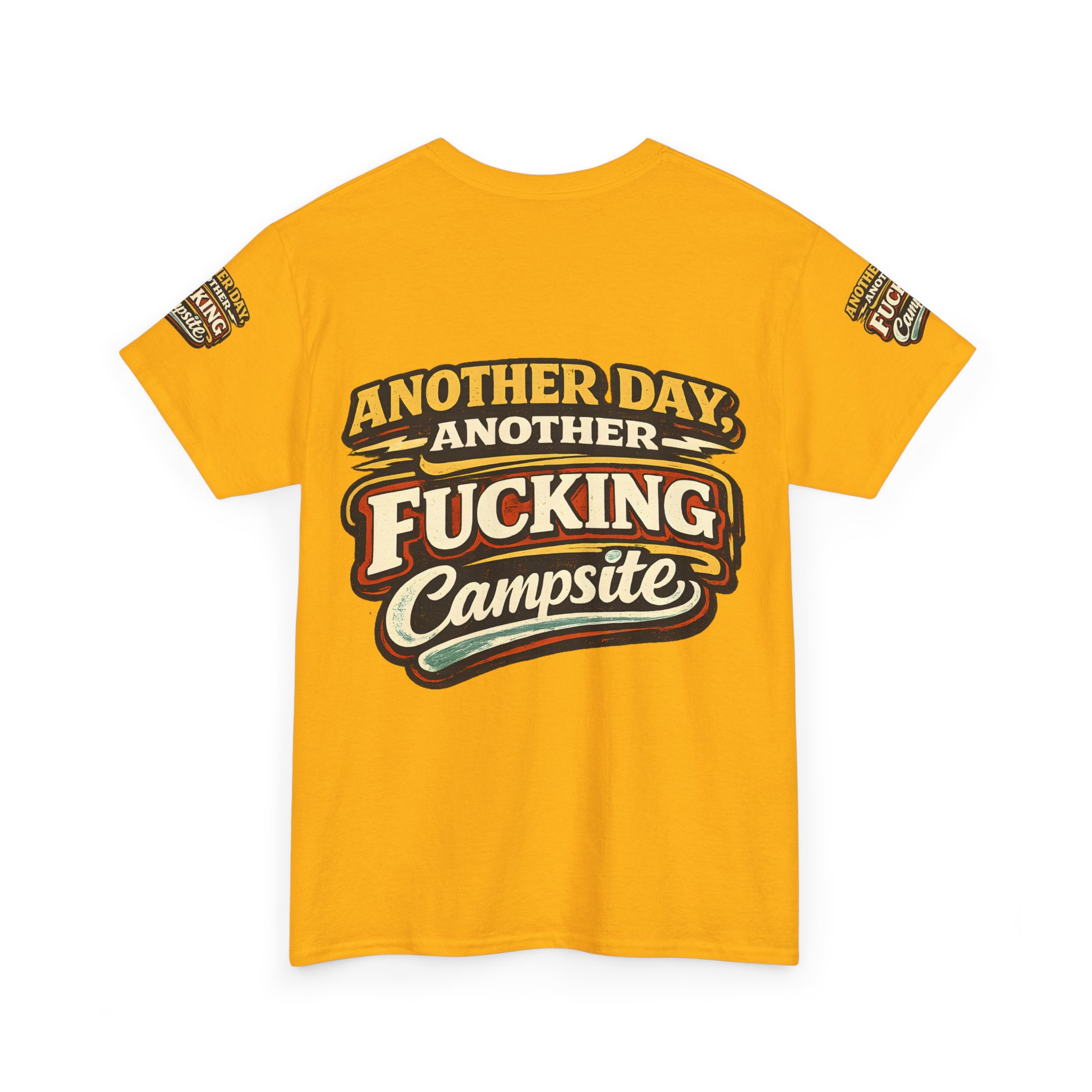 Unisex Heavy Cotton Tee — "Another Day" Design F**K-Line