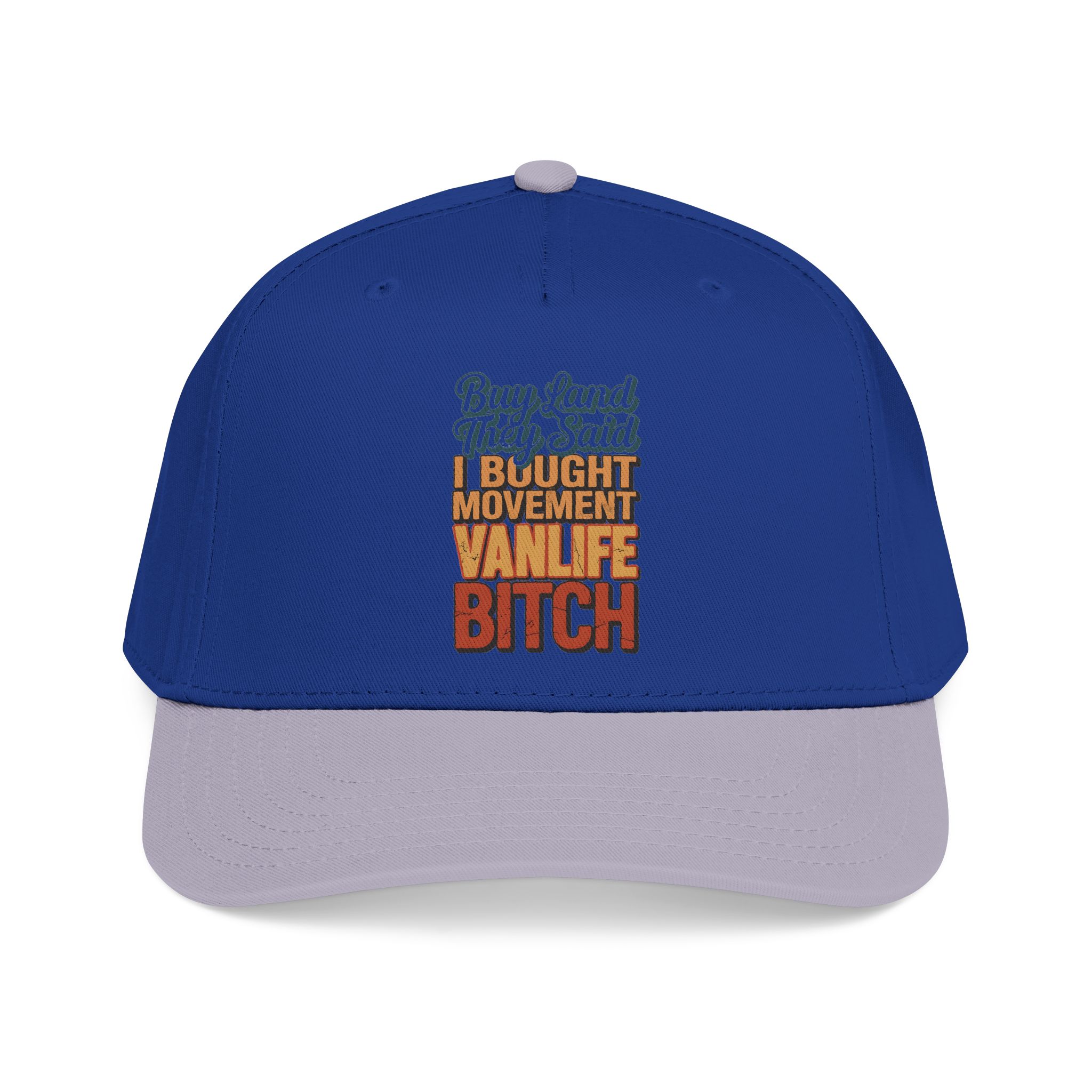 Baseball Cap - "Buy Land They Said" Design F**K-Line