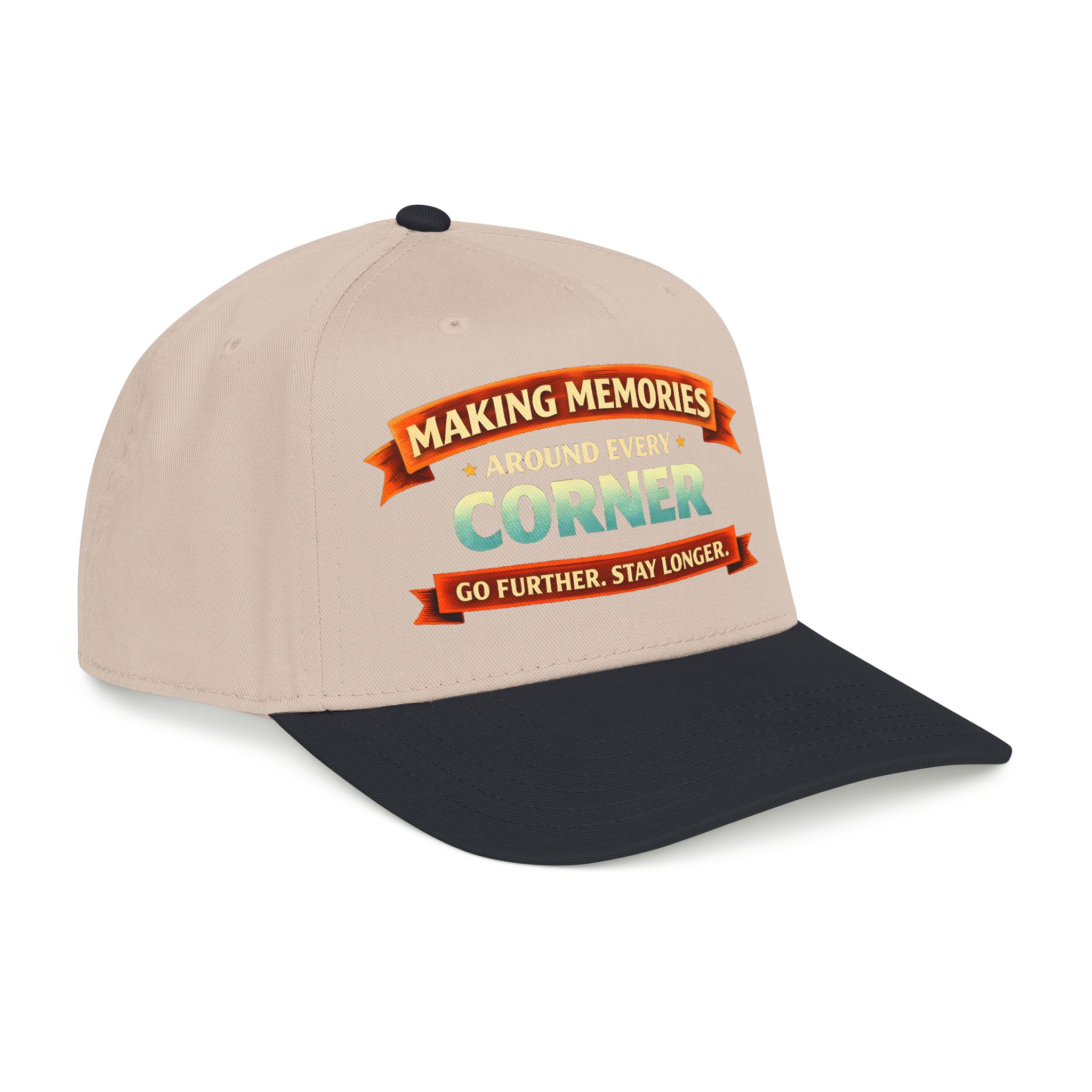 Baseball Cap - "Making Memories Around Every Corner" Design Scenic-Line