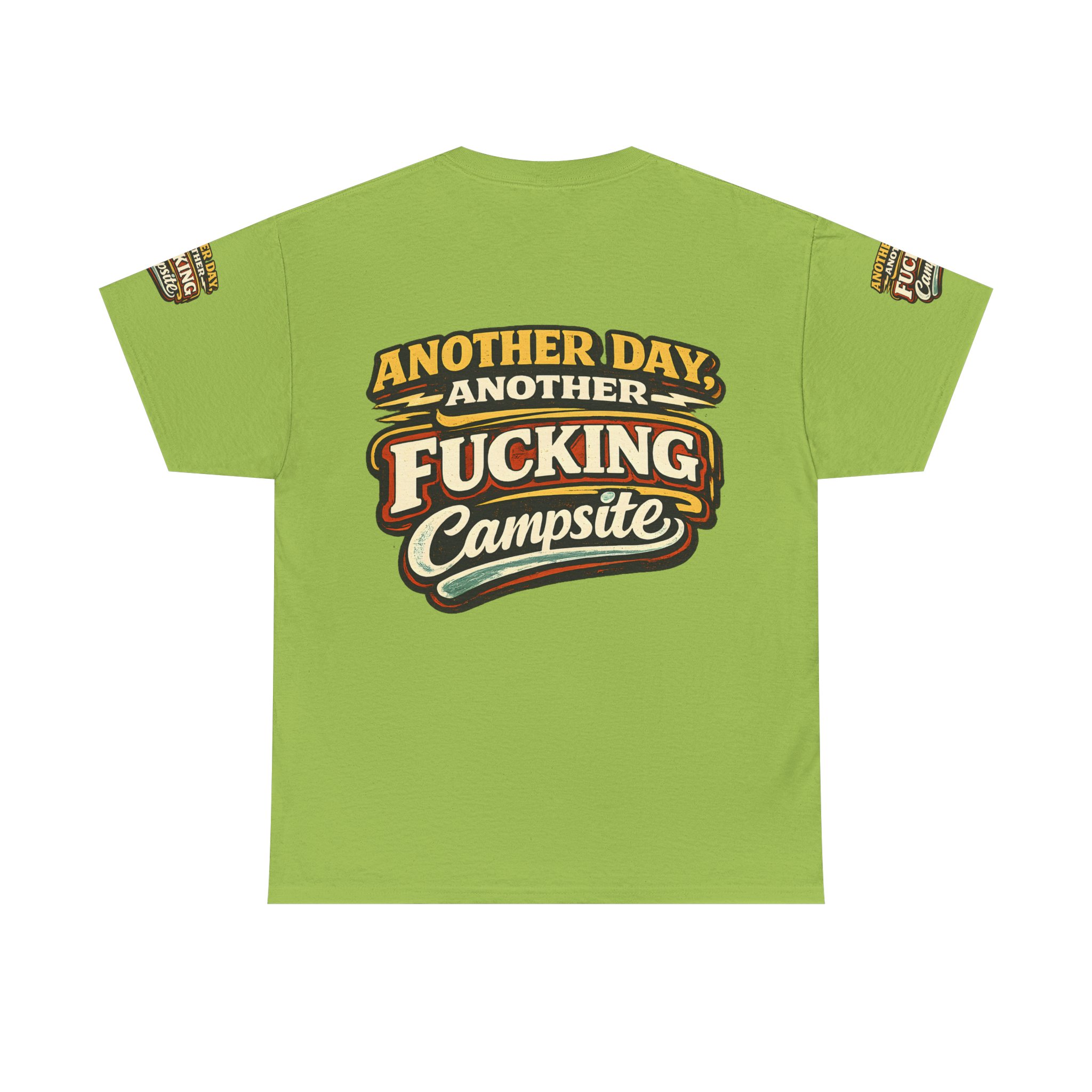 Unisex Heavy Cotton Tee — "Another Day" Design F**K-Line