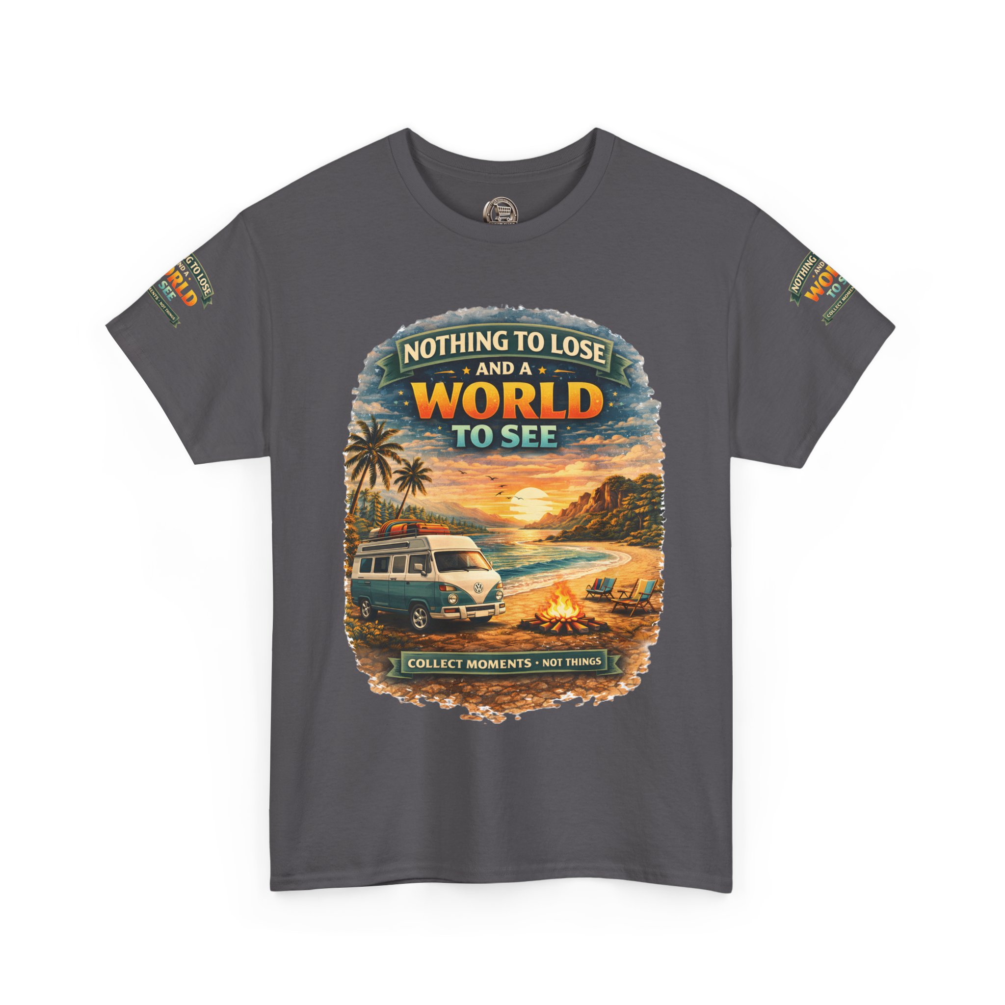 16490797400721419743_2048.jpeg Unisex Heavy Cotton Tee — "Nothing To Lose " Design Scenic-Line
