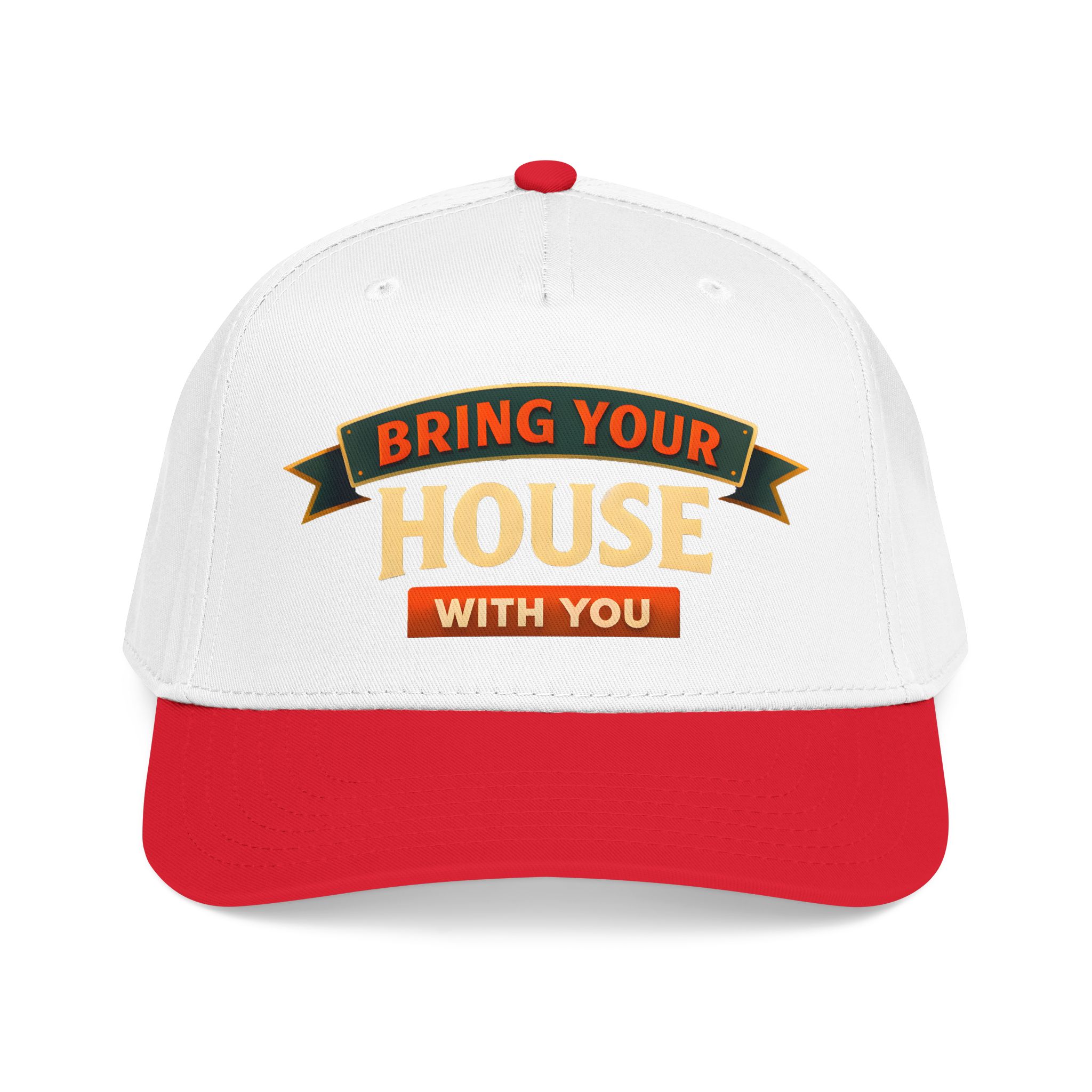 Baseball Cap - "Bring Your House With You" Design Scenic-Line