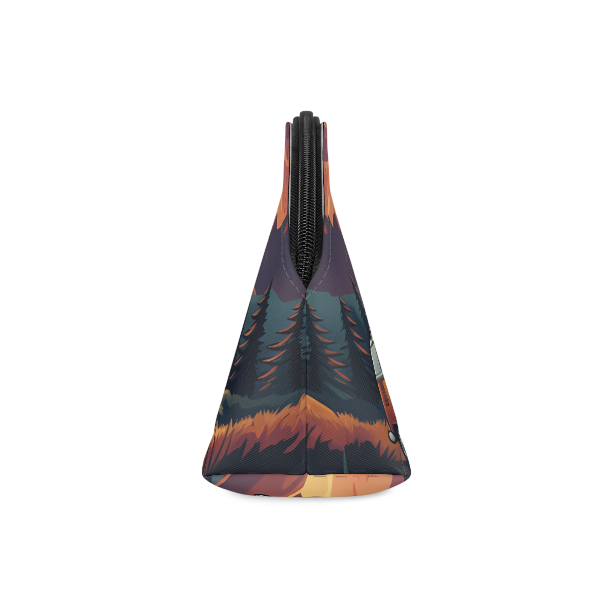 Makeup Bag — "Home Is Where You Park It-Glam Up" campervan quoted