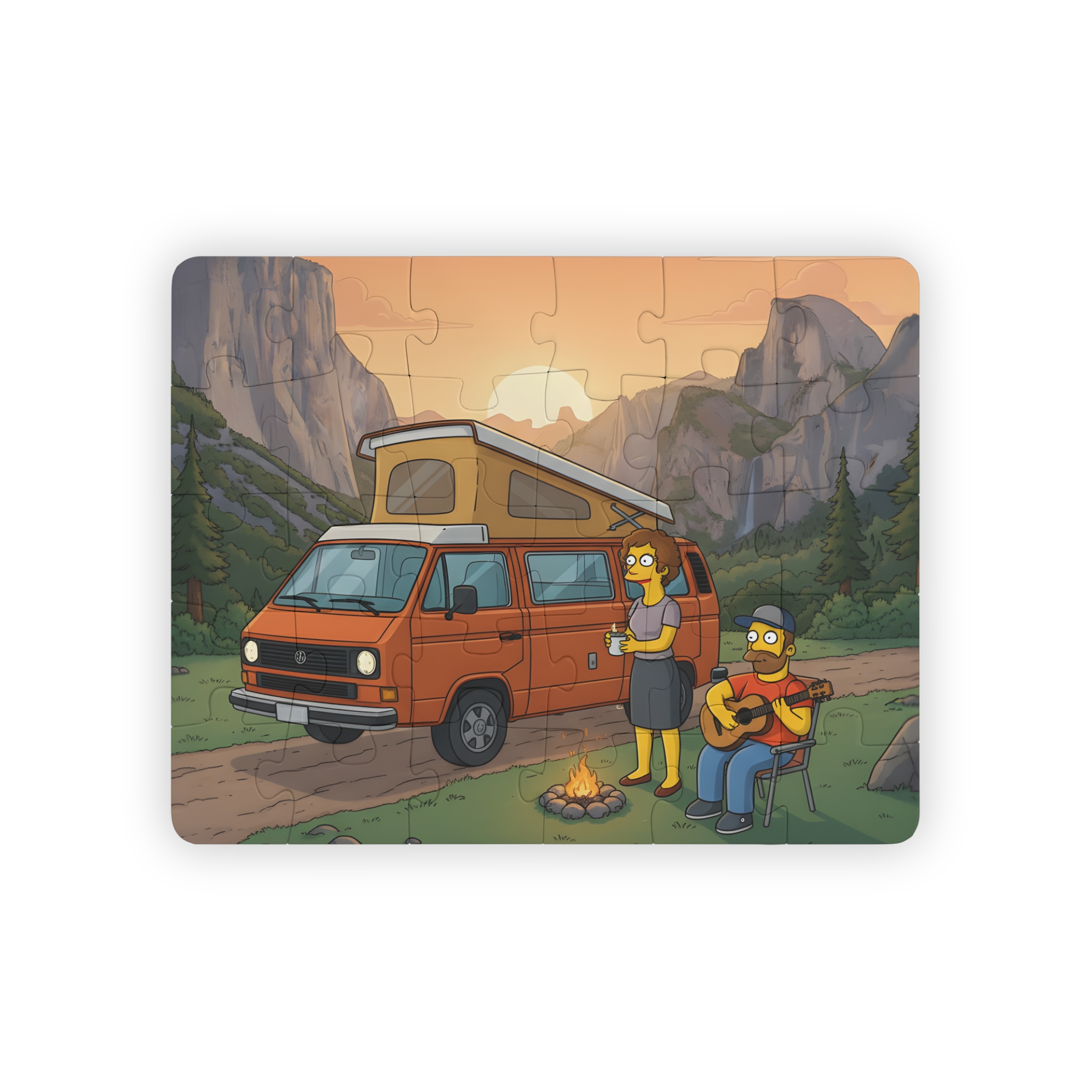 Kids' 30‑Piece Camping Puzzle — Camping Adventure Jigsaw for Toddlers