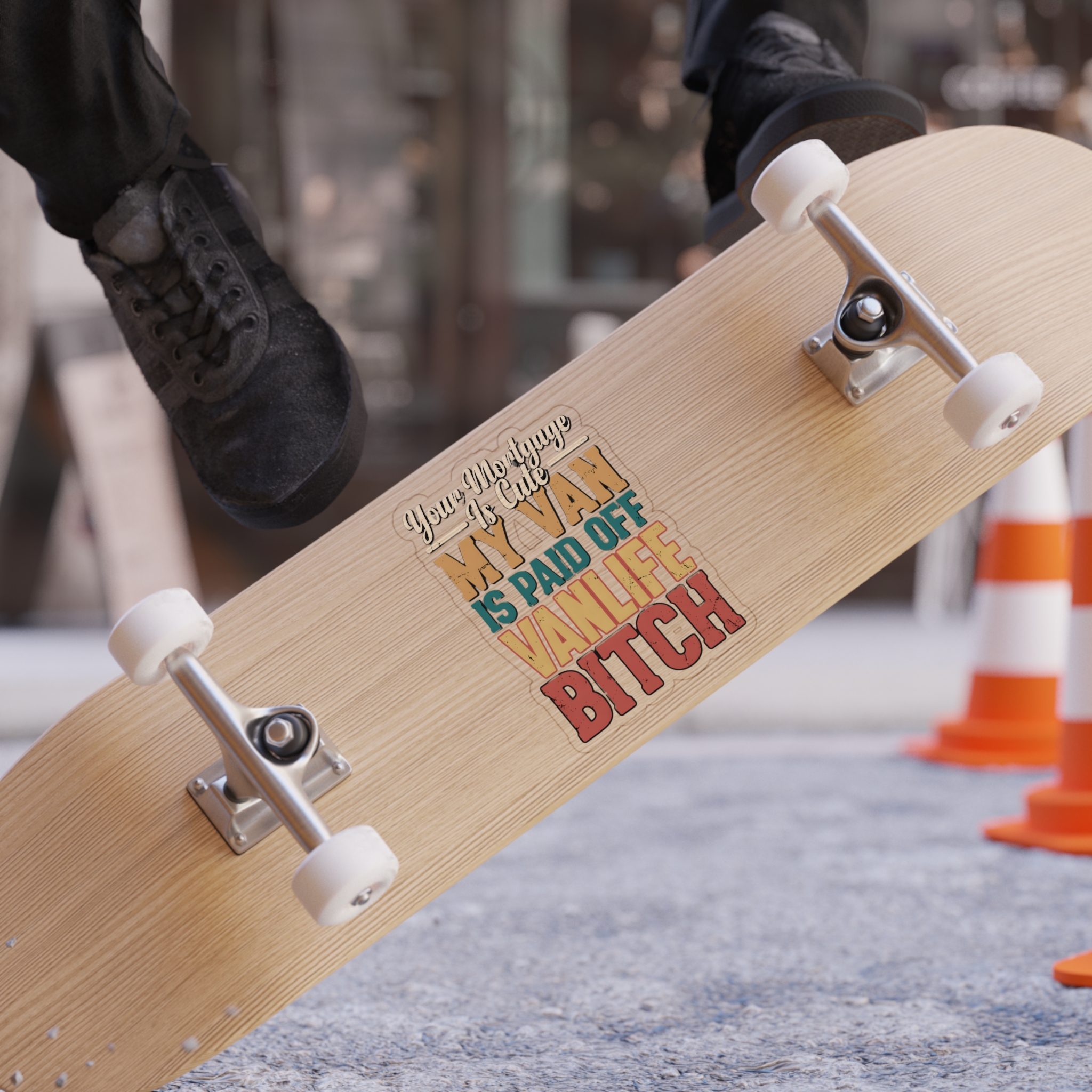 16523933995431180854_2048.jpeg Transparent Outdoor Stickers – "Your Mortgage Is Cute" Design F**K-Line