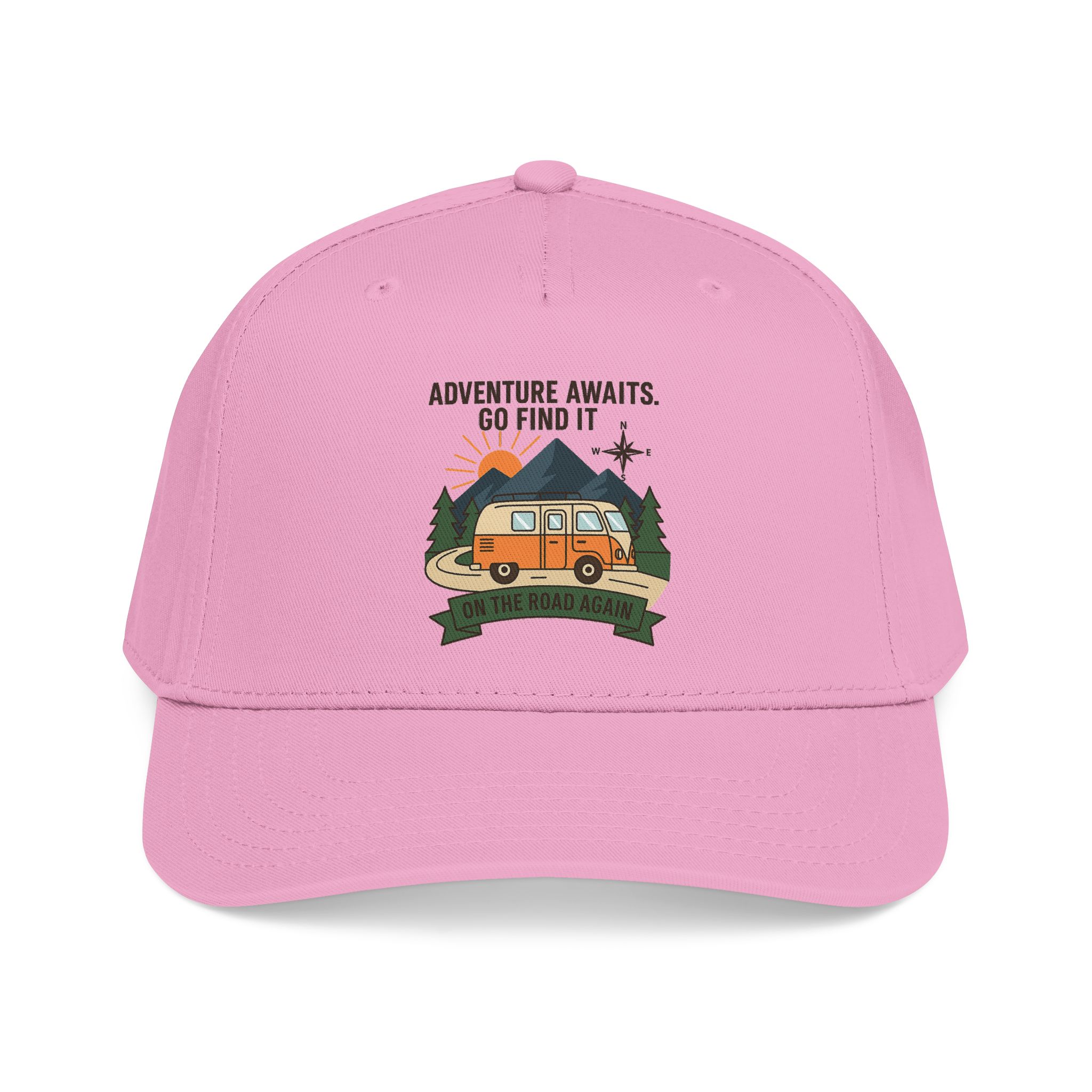 Baseball Cap - "Adventure Awaits" Outdoor Travel Hat