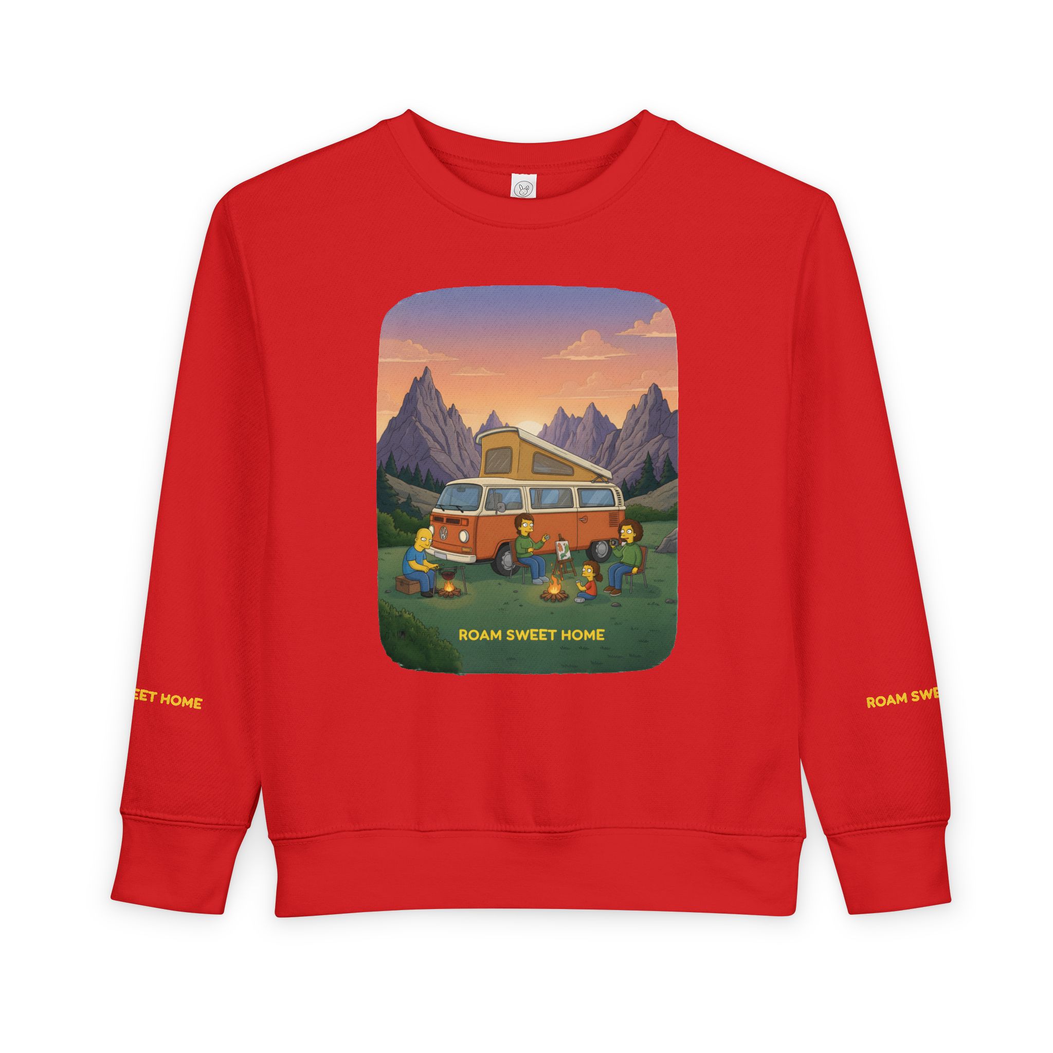 Toddler Sweatshirt - "Roam Sweet Home" (Design Sitcom-Line)