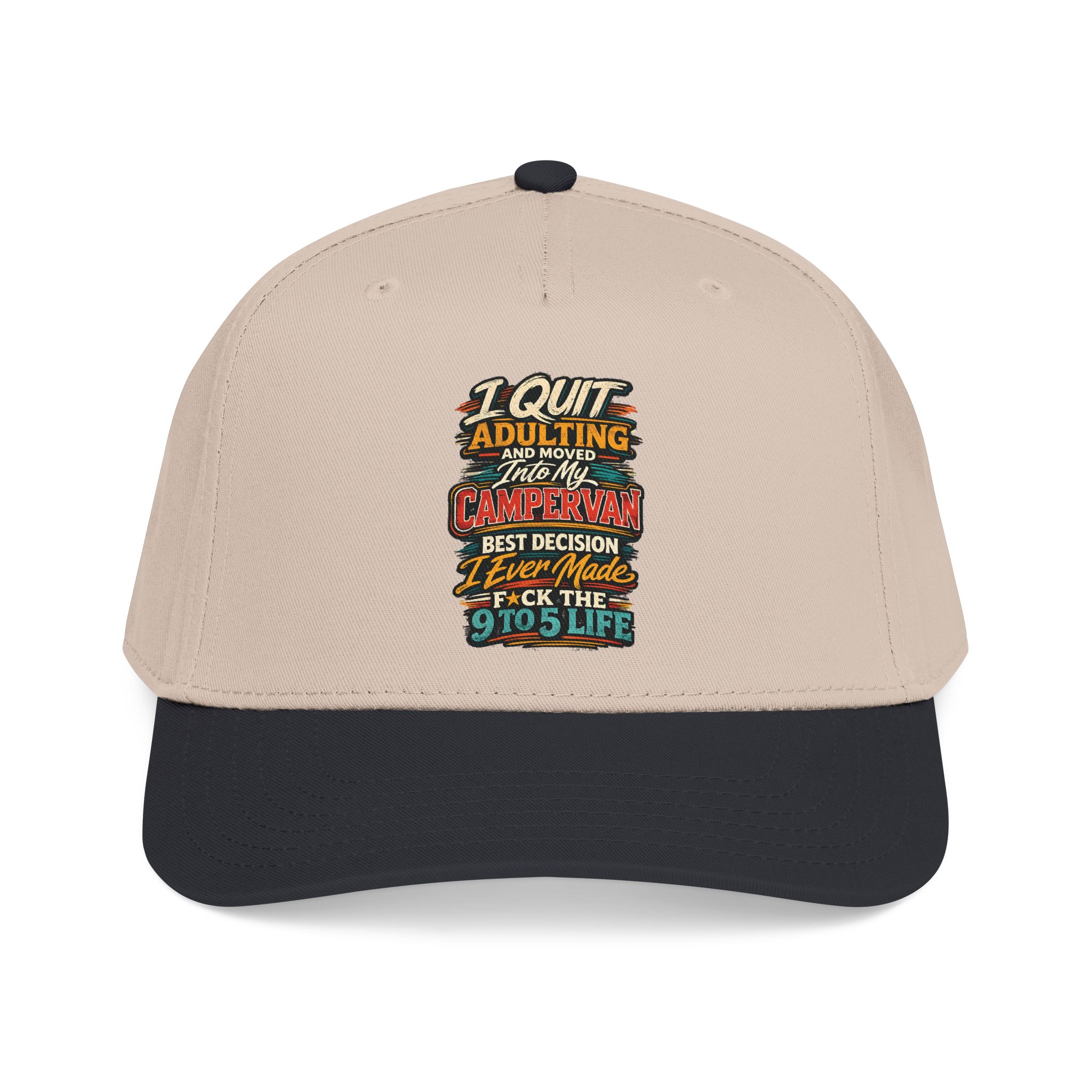 16598338926911322575_2048-3.jpeg Baseball Cap - "I Quit Adulting" Design F**K-Line