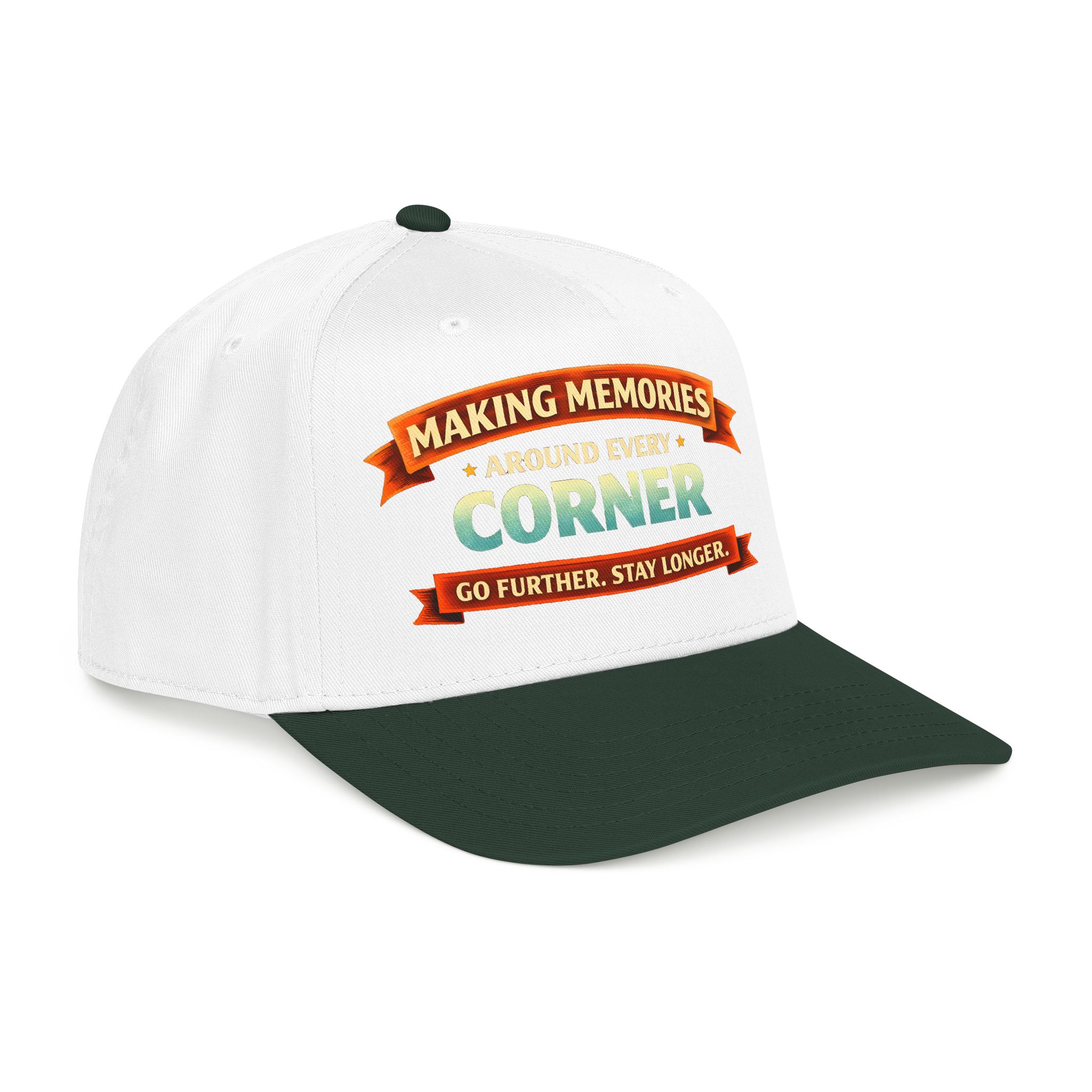 Baseball Cap - "Making Memories Around Every Corner" Design Scenic-Line