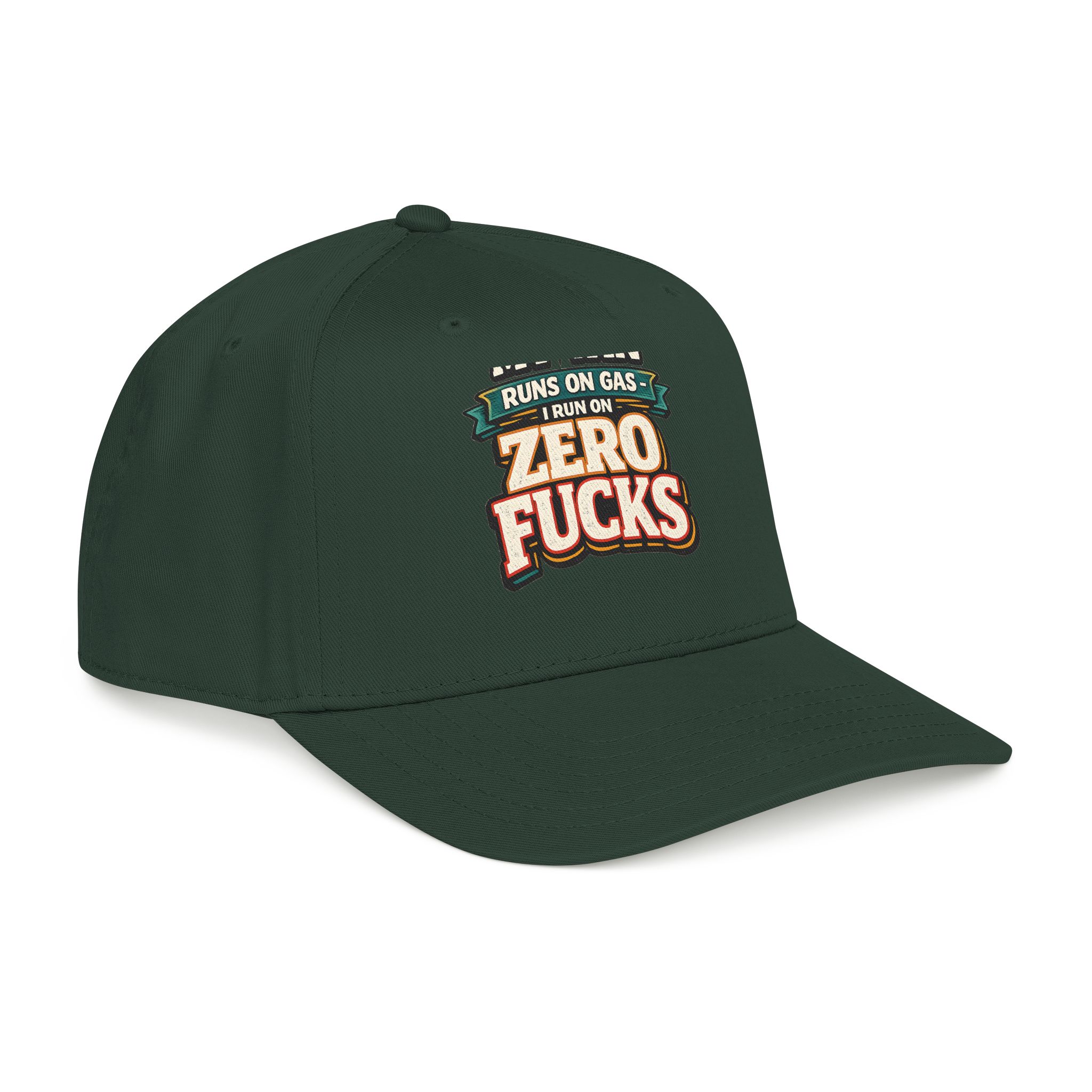 Baseball Cap - "My Van Runs On Gas" Design F**K-Line