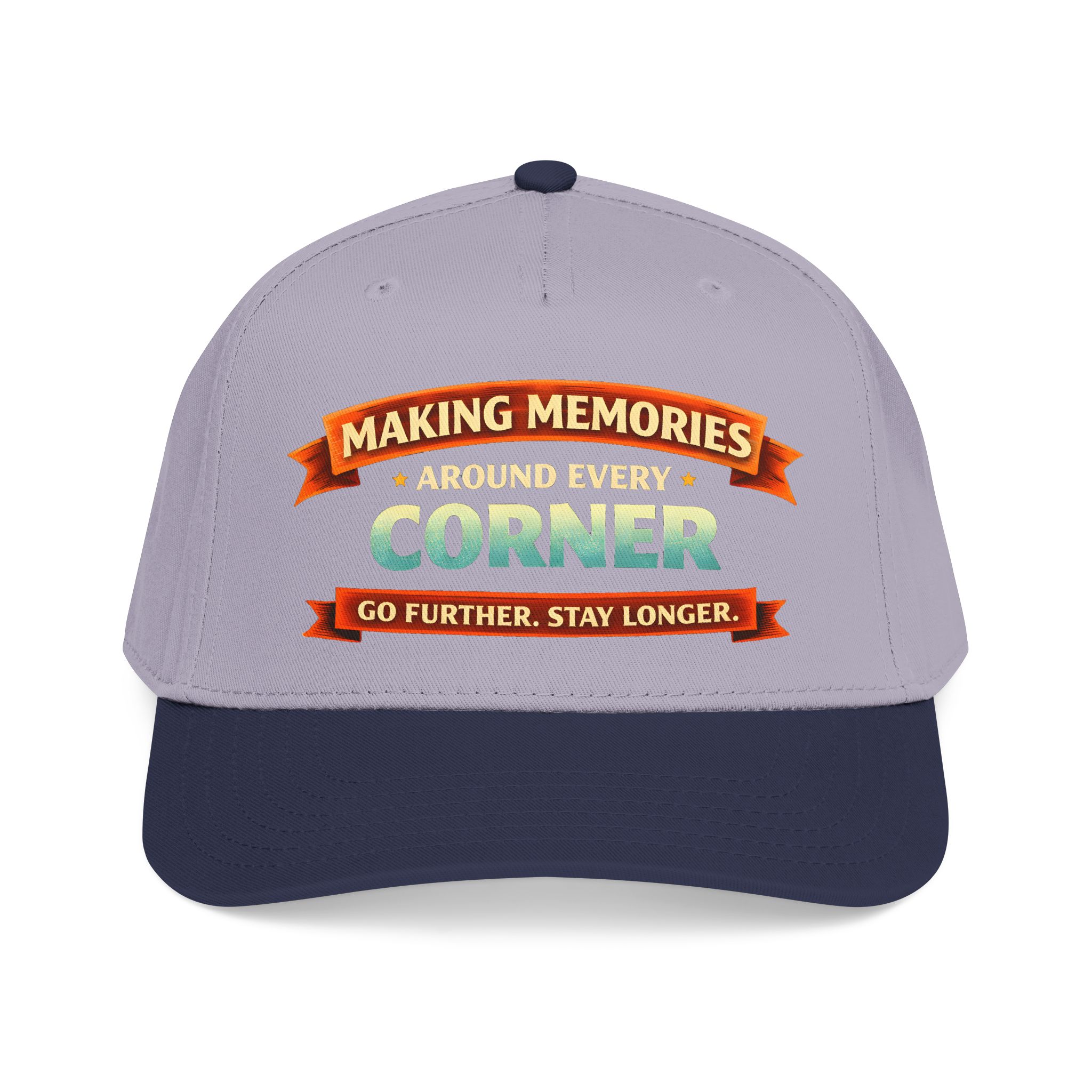 Baseball Cap - "Making Memories Around Every Corner" Design Scenic-Line