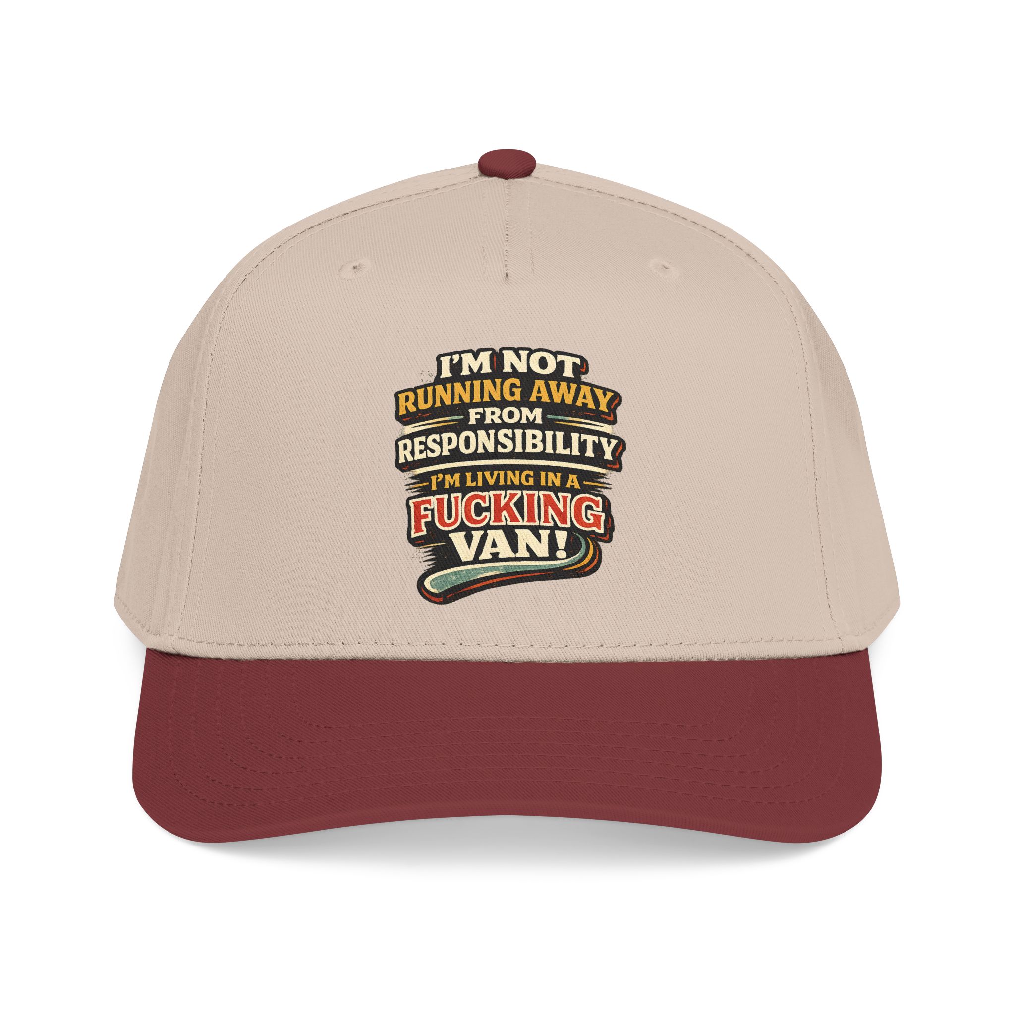 Baseball Cap - "I`m Not running Away" Design F**K-Line