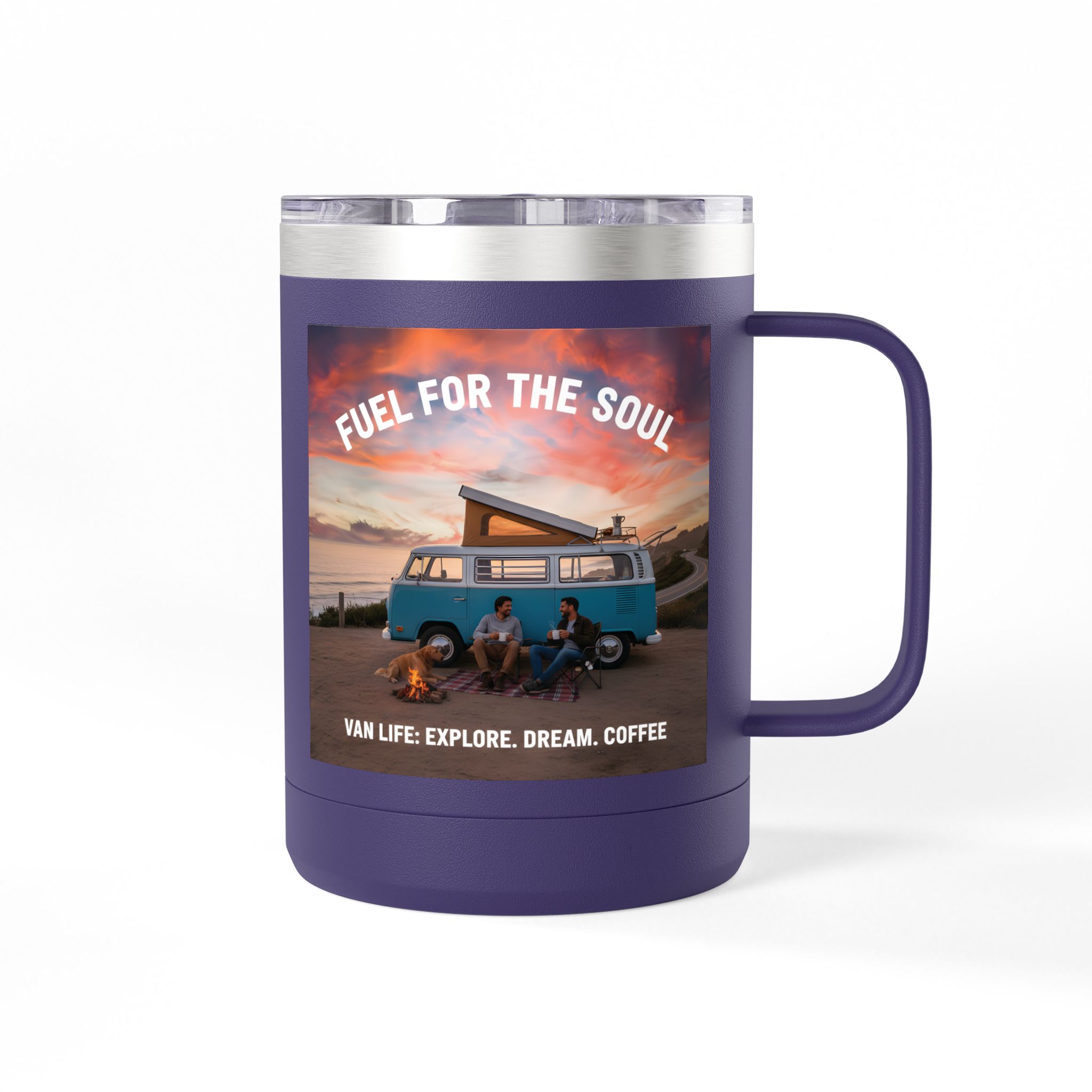 Coffee Mug Tumbler, 15oz — "Fuel for the Soul"