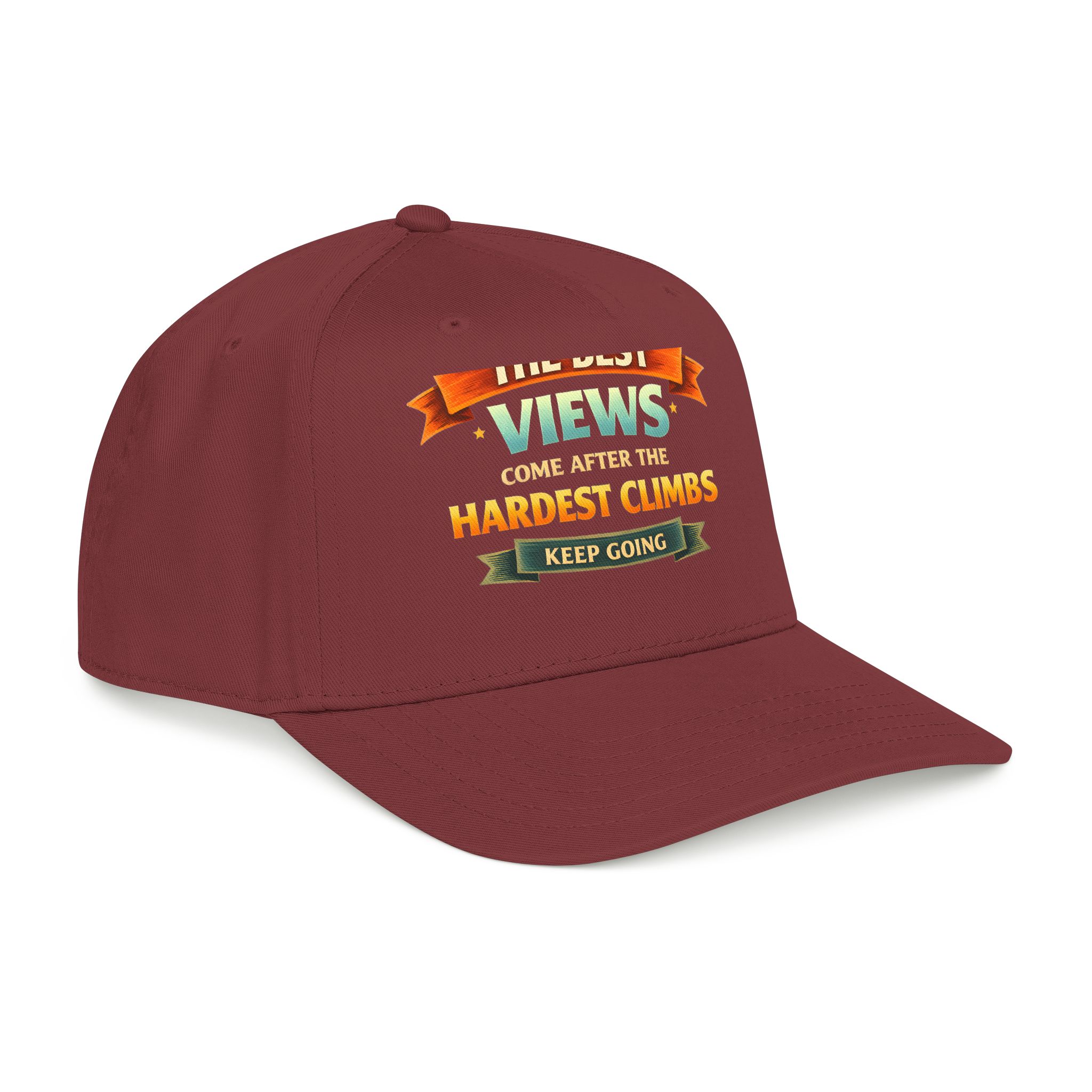 Baseball Cap - "The Best Views" Design Scenic-Line