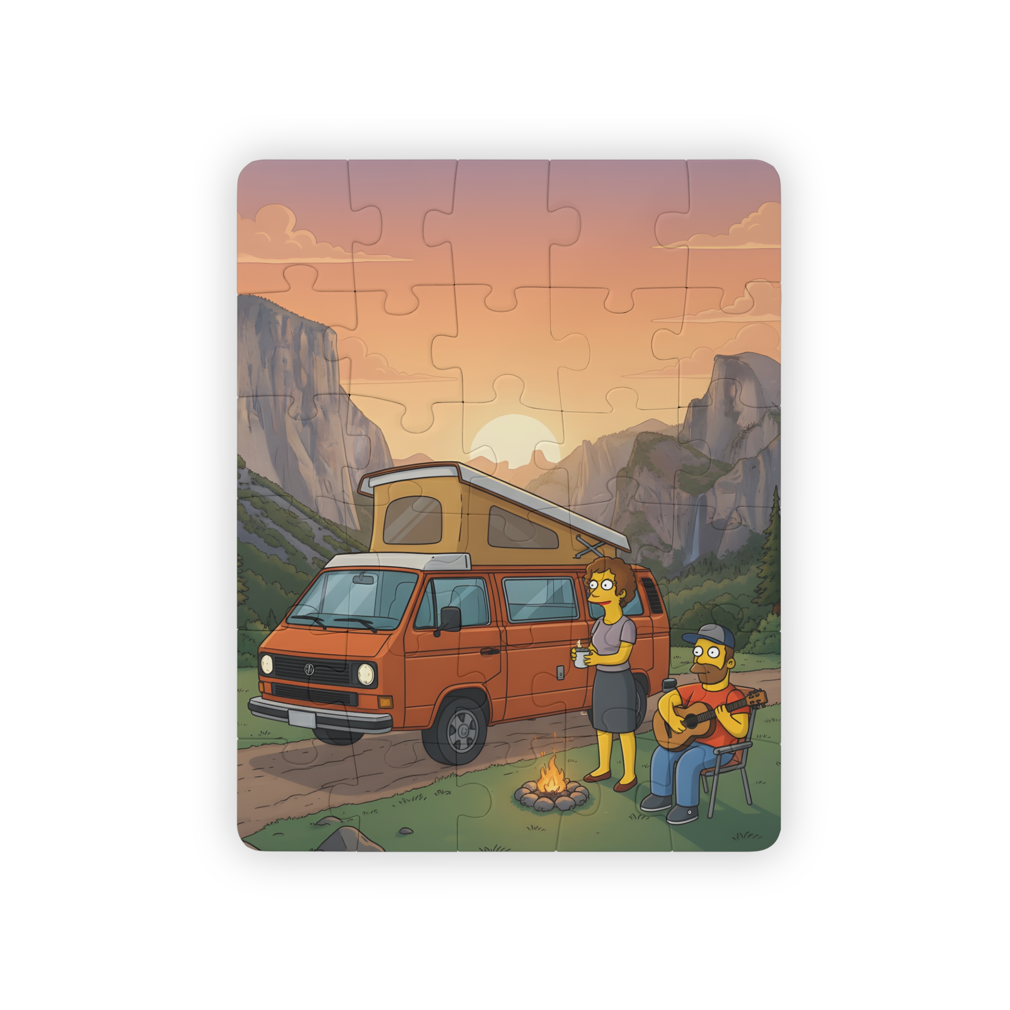 Kids' 30‑Piece Camping Puzzle — Camping Adventure Jigsaw for Toddlers