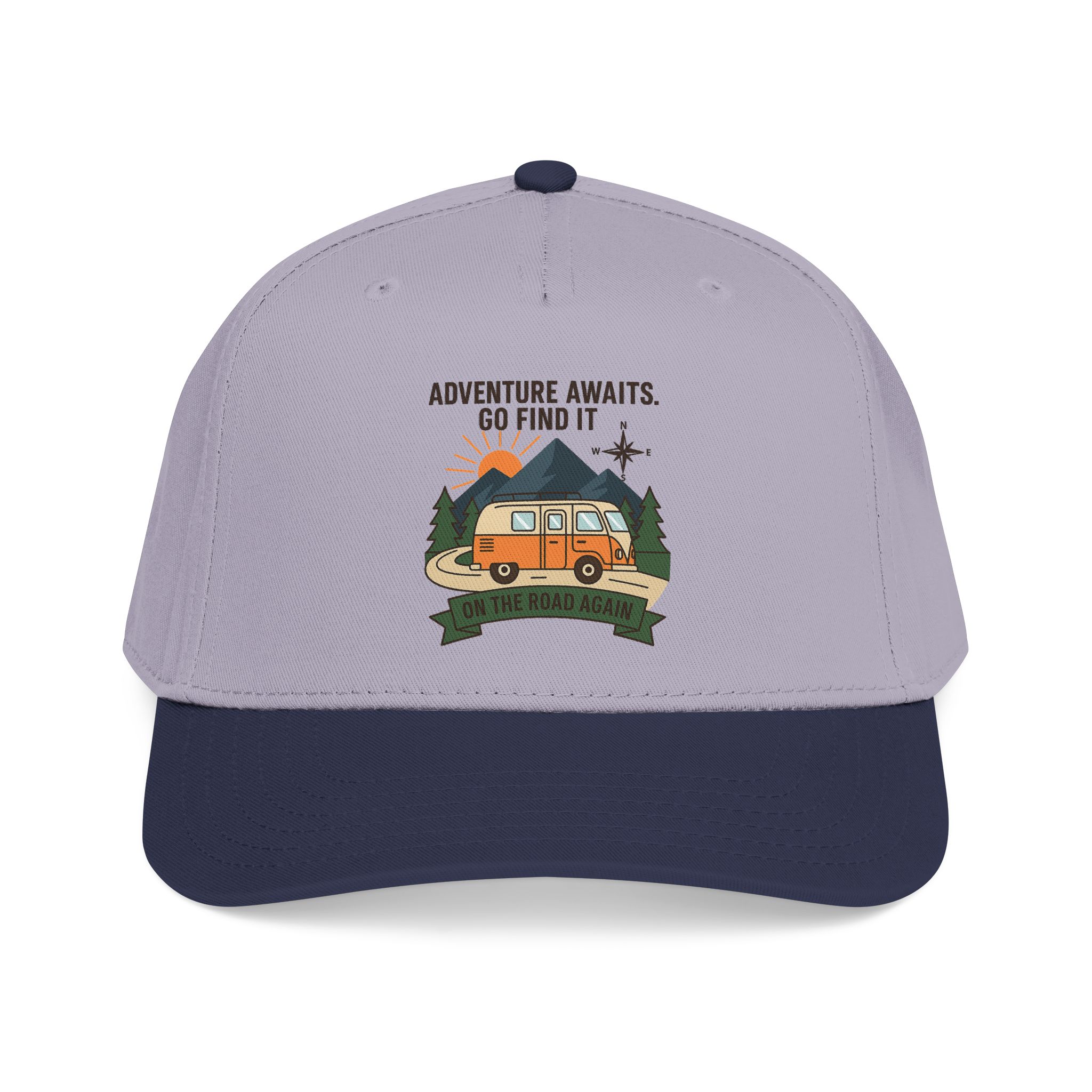 Baseball Cap - "Adventure Awaits" Outdoor Travel Hat