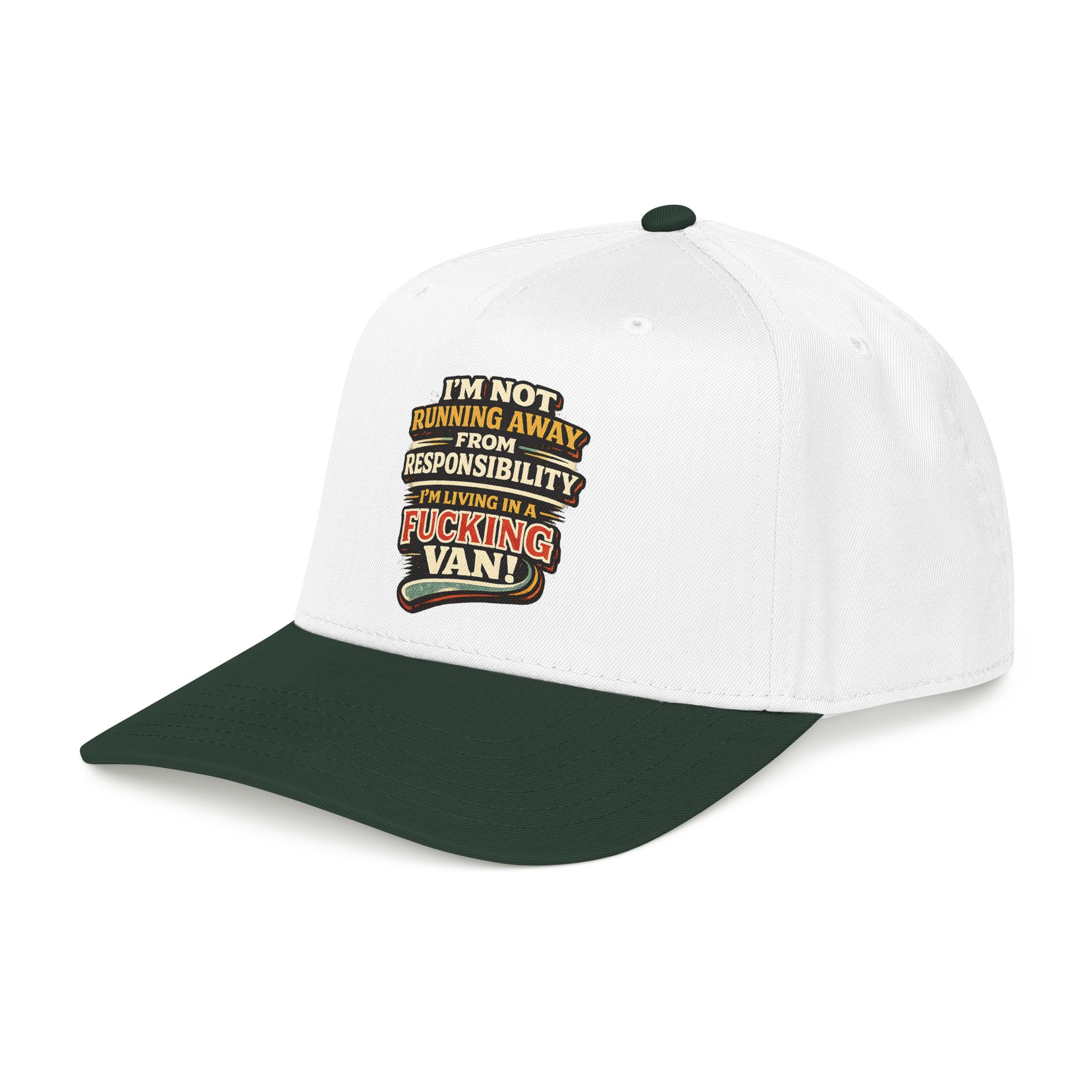 Baseball Cap - "I`m Not running Away" Design F**K-Line