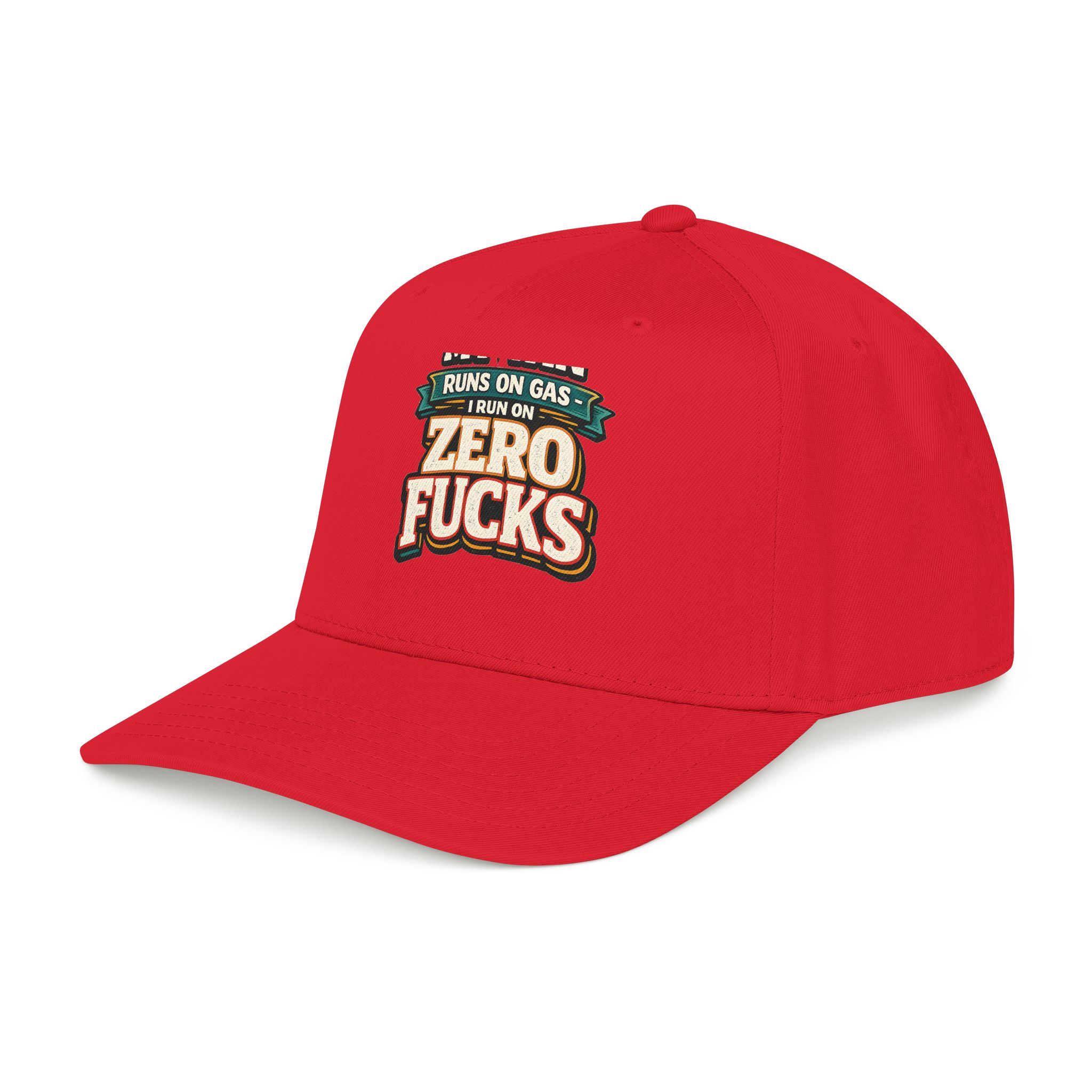 Baseball Cap - "My Van Runs On Gas" Design F**K-Line