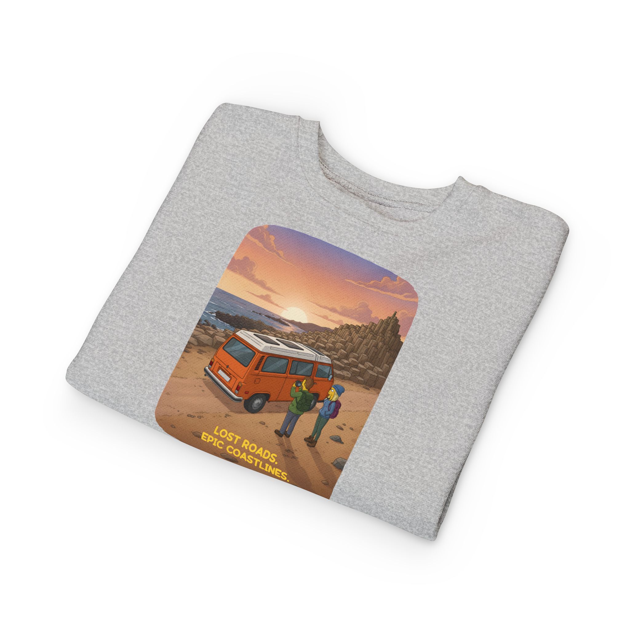 16693092818852965741_2048-1.jpeg Toddler Sweatshirt - "Lost Roads Epic Coastlines" (Design Sitcom-Line)