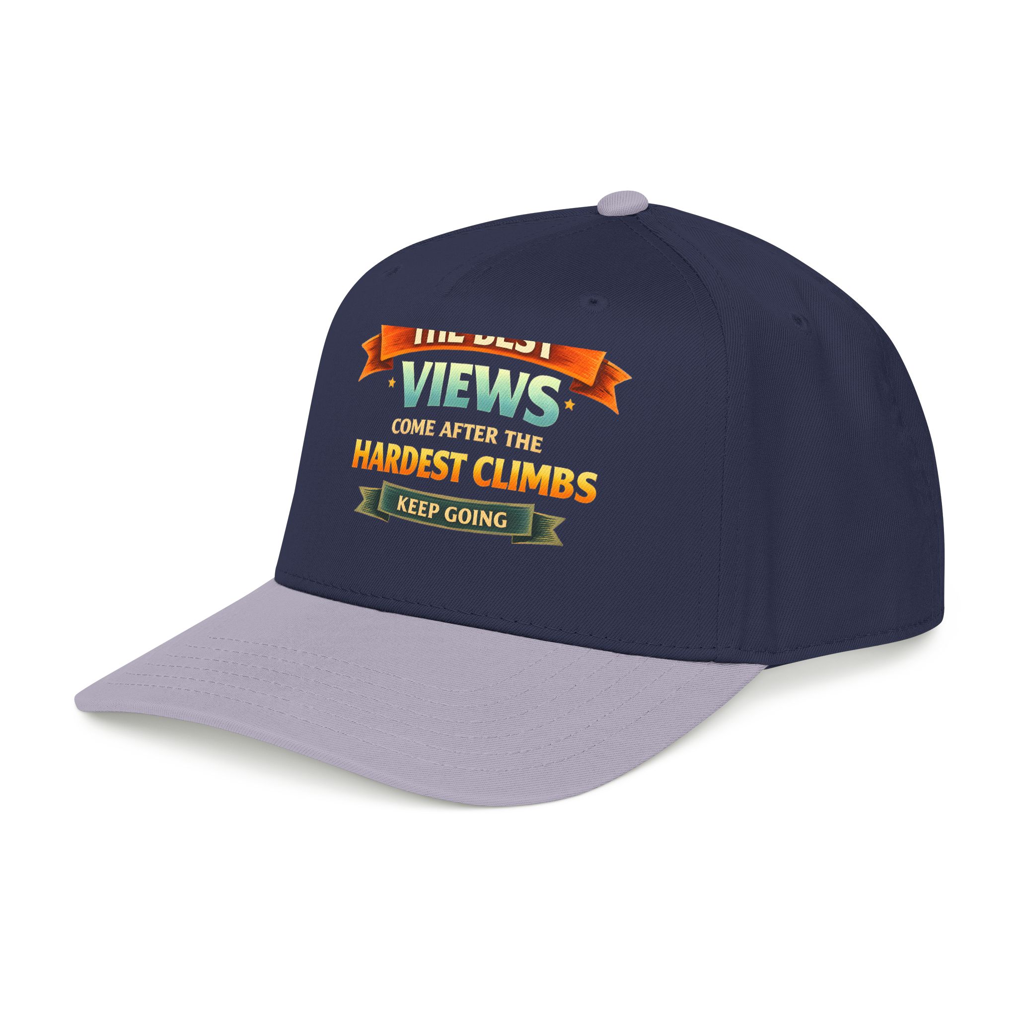 Baseball Cap - "The Best Views" Design Scenic-Line