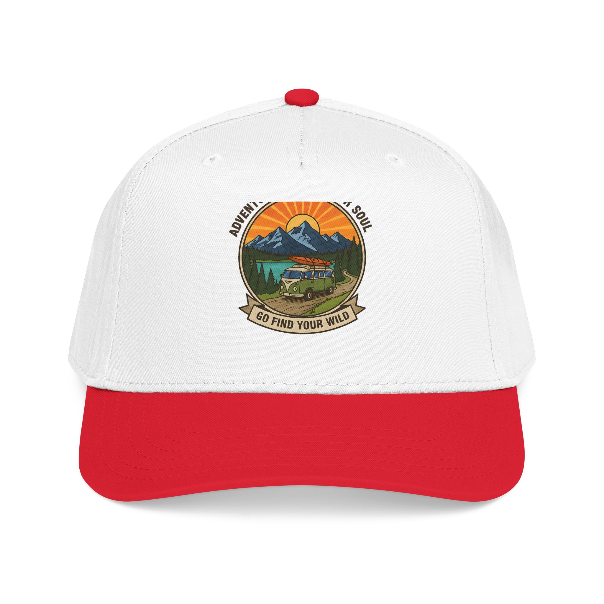 Baseball Cap — "Go Find Your Wild" Outdoor Patch