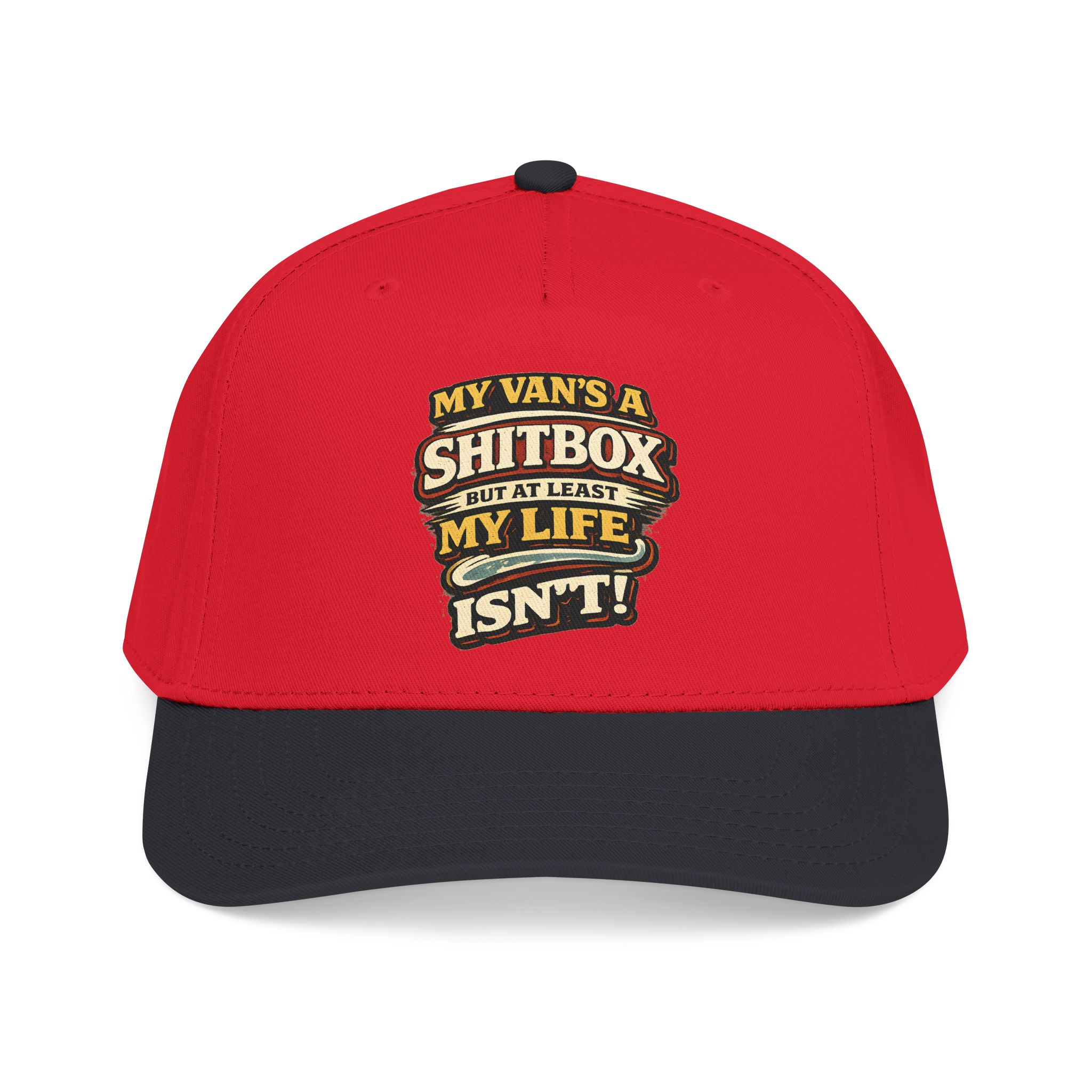 16740384397756989589_2048-3.jpeg Baseball Cap - "My Van`s A Shitbox" Design F**K-Line