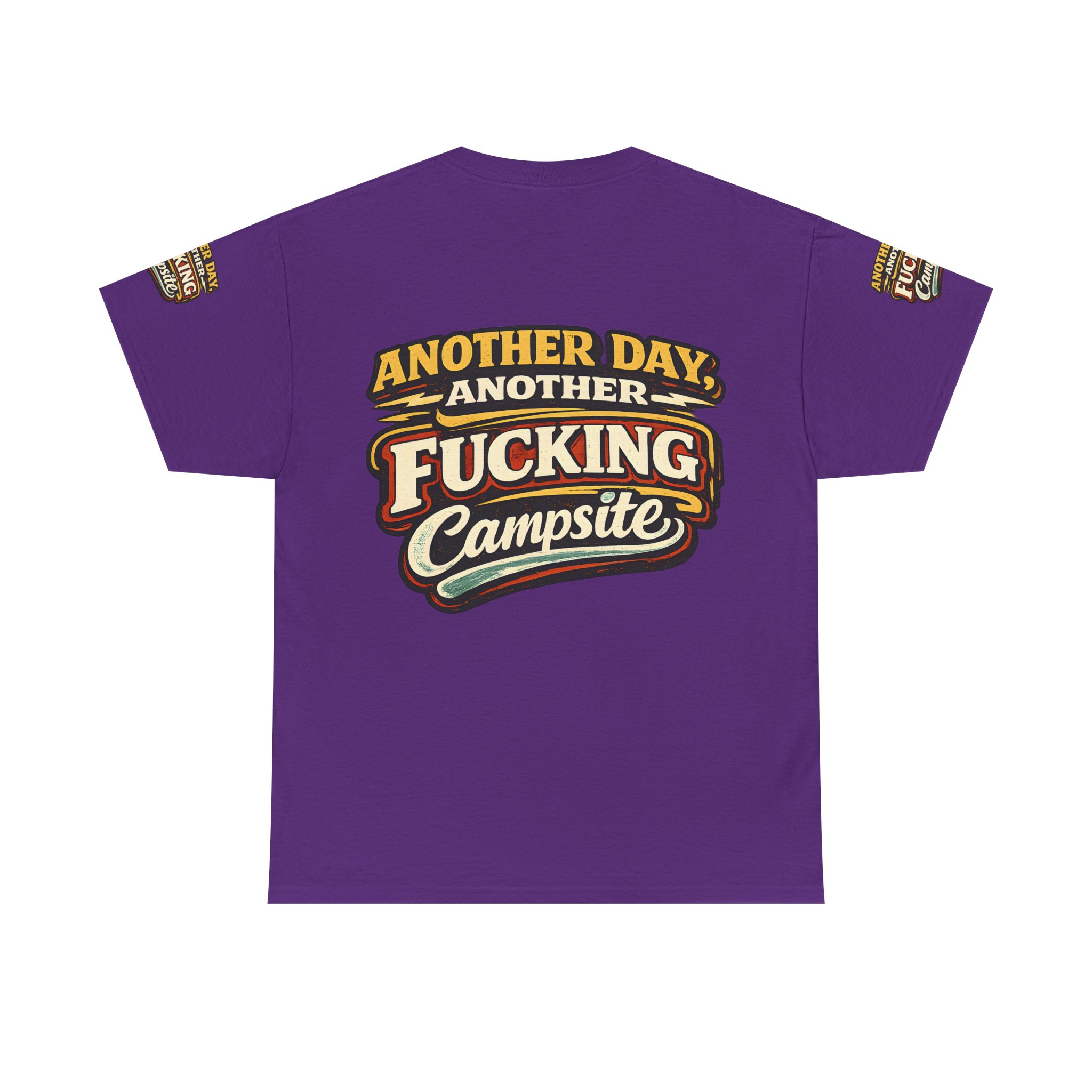 Unisex Heavy Cotton Tee — "Another Day" Design F**K-Line
